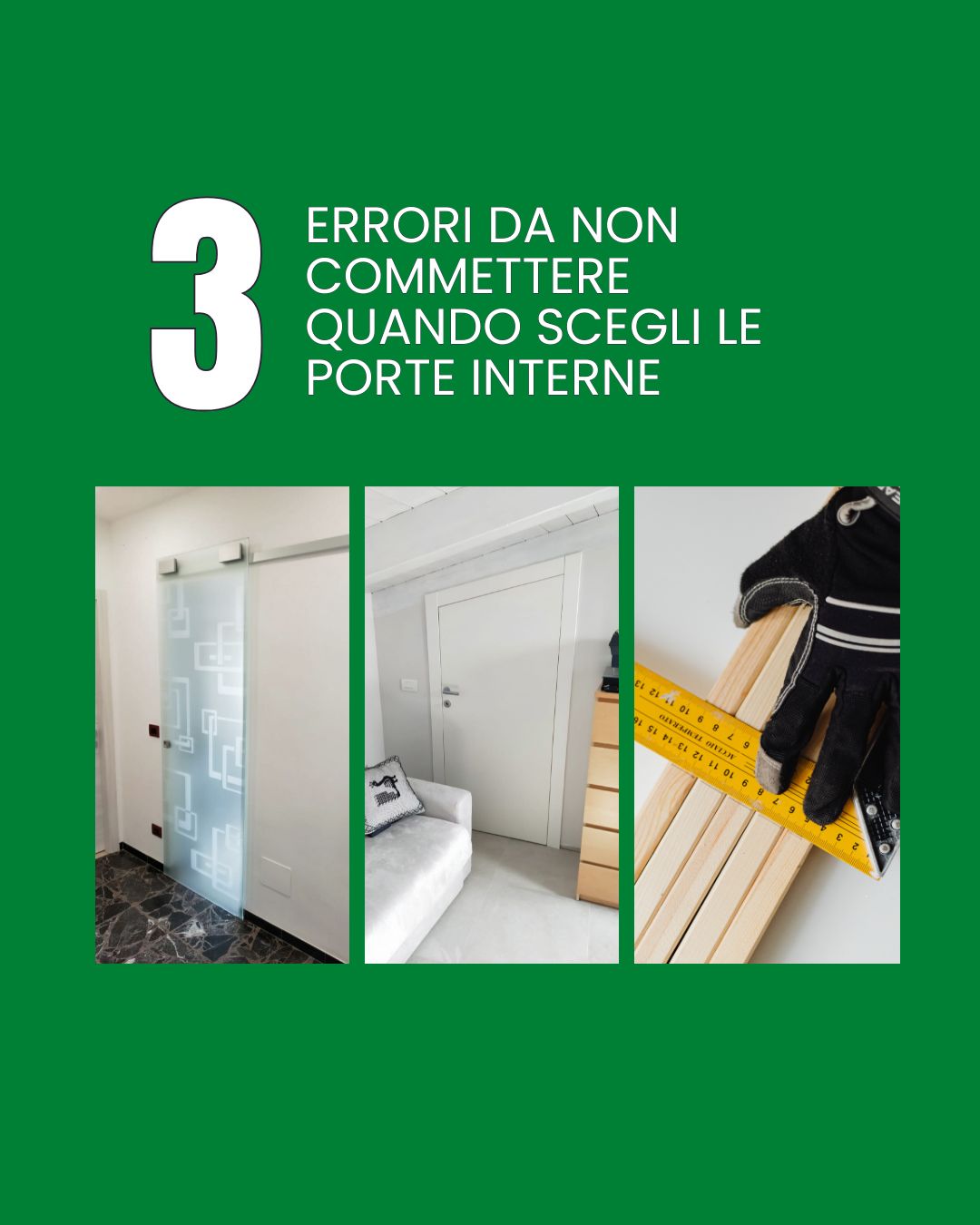 Scegliere le porte sembra facile... finché non le montano e capisci che qualcosa non va. 😱
Spesso ci si concentra solo sul colore, ma una porta è un elemento meccanico che userai migliaia di volte ogni anno.
Deve essere funzionale, silenziosa e fluida.
In questo carosello abbiamo racchiuso i 3 consigli d'oro che diamo ogni giorno ai nostri clienti in showroom.
Quale di questi errori stavi per commettere?
Scrivicelo nei commenti o vieni a trovarci per una consulenza senza impegno! ☕
#EbePorte #ConsigliArredo #PorteSuMisura #Ristrutturazione #InteriorTips