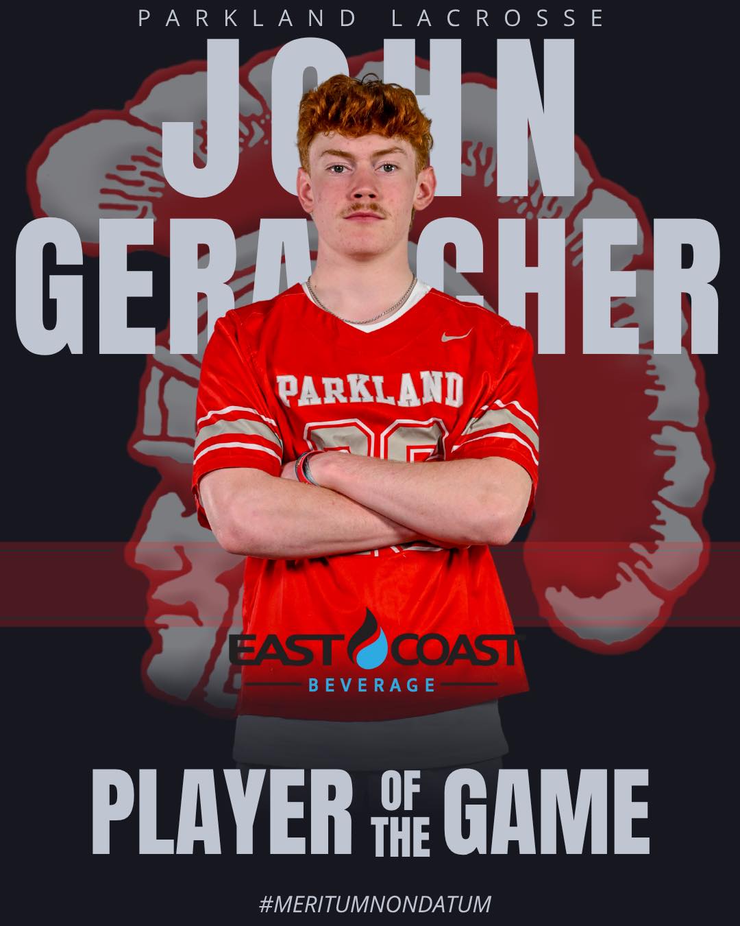 Congratulations to jgerancher26 on earning the East Coast Beverage Offensive Player of the Game against Central Catholic.
#26season #phsboyslax #meritumnondatum #NEJR