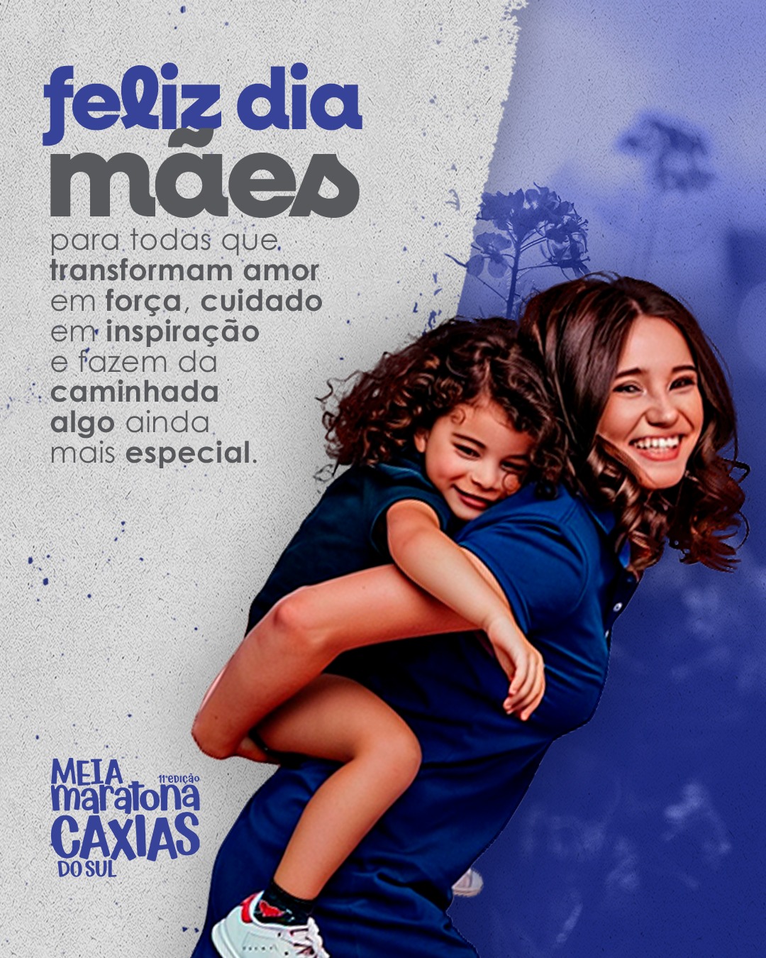 Hoje celebramos aquelas que ensinam, incentivam e seguem ao nosso lado em cada passo da vida. 💛
Feliz Dia das Mães para todas que transformam amor em força, cuidado em inspiração e fazem da caminhada algo ainda mais especial. 🏃♀️✨
Que nunca faltem motivos para seguir em frente. 🌷
#Mãe #FelizDiaDasMães #MeiaMaratonaCaxias #CaxiasDoSul #CorridaDeRua
