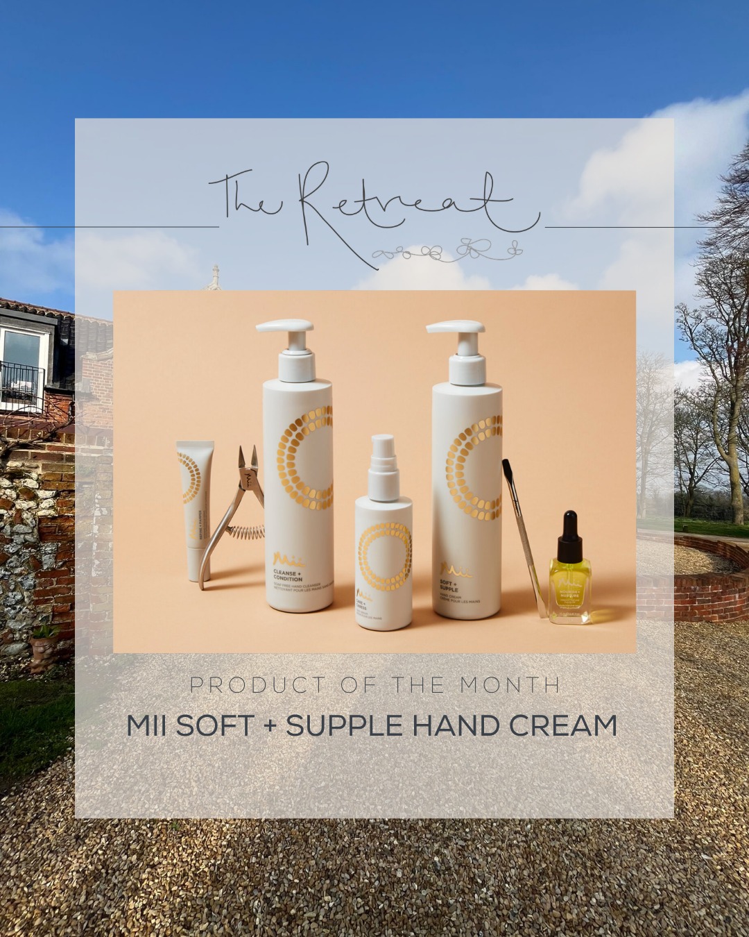 Our product pick of the month... Mii Soft + Supple hand cream.
We are excited to welcome a new brand to the salon this month. We've tested out some of their gel colour and hand products over the last few months and following some wonderful feedback we have decided to add a wider range of their products to The Retreat. Right now we have their fantastic Soft + Supple hand cream.
Packed with skin loving ingredients, it's nourishing yet lightweight and hydrates whilst soothing and smoothing hands. It's fast absorbing with a silky finish and carries a delicate fragrance with a calming signature scent too. Did we mention that it smells AMAZING?
Available to purchase in the salon now!
#TheRetreatBeautySalon #TheRetreatBeautySpa #NorthNorfolkBeautySalon