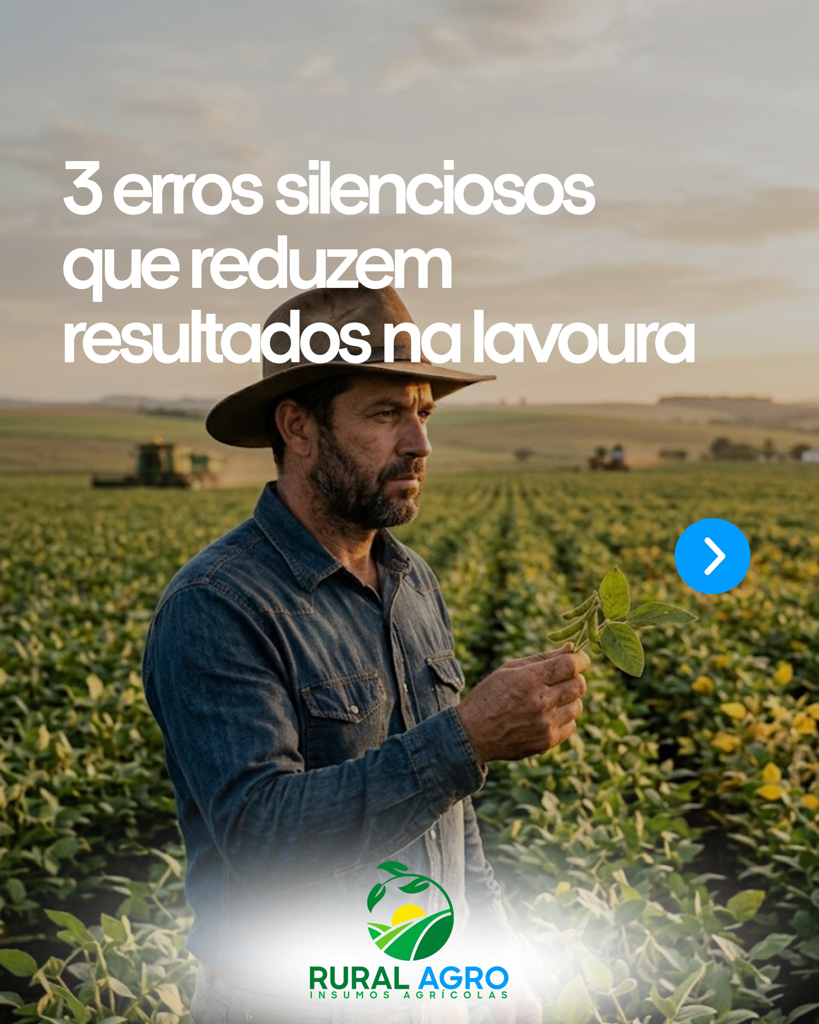 No campo, pequenos erros podem virar grandes prejuízos. 🌱
Por isso, ter orientação certa faz toda diferença na produtividade.
A Rural Agro está aqui para ajudar você a tomar decisões mais inteligentes no dia a dia. Contate nosso time 🤝
#Agro #Produtividade #Lavoura #Agricultura #Agropecuaria #RuralAgro