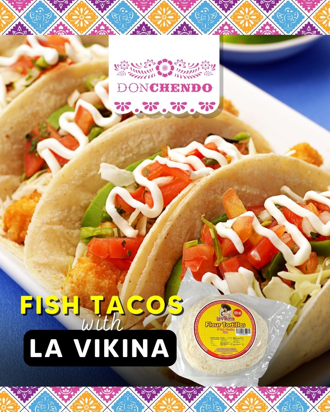 🌮🐟 Taco night, but make it coastal ✨
Fresh, crispy fish tacos wrapped in soft La Vikina Flour Tortillas = the perfect combo 😍🔥
Whether it’s taco Tuesday, a summer dinner, or weekend cravings, bring authentic flavor to your table with La Vikina. 🌊🍋
Find them at Don Chendo, selected retailers across BC, or ask us about our wholesale options for restaurants and stores 🛒🚛
.
.
.
.
#DonChendo #LaVikina #FishTacos #TacoTime #MexicanFlavors #FlourTortillas #TacoLovers #FoodieCanada #BurnabyEats #TasteOfMexico #SummerEats #MexicanCuisine #TacoTuesday #FoodieLife #ShopMexican #WholesaleCanada #RetailAndWholesale #RestaurantSupplies #FoodDistributor #CanadianBusiness #MexicanSupplier