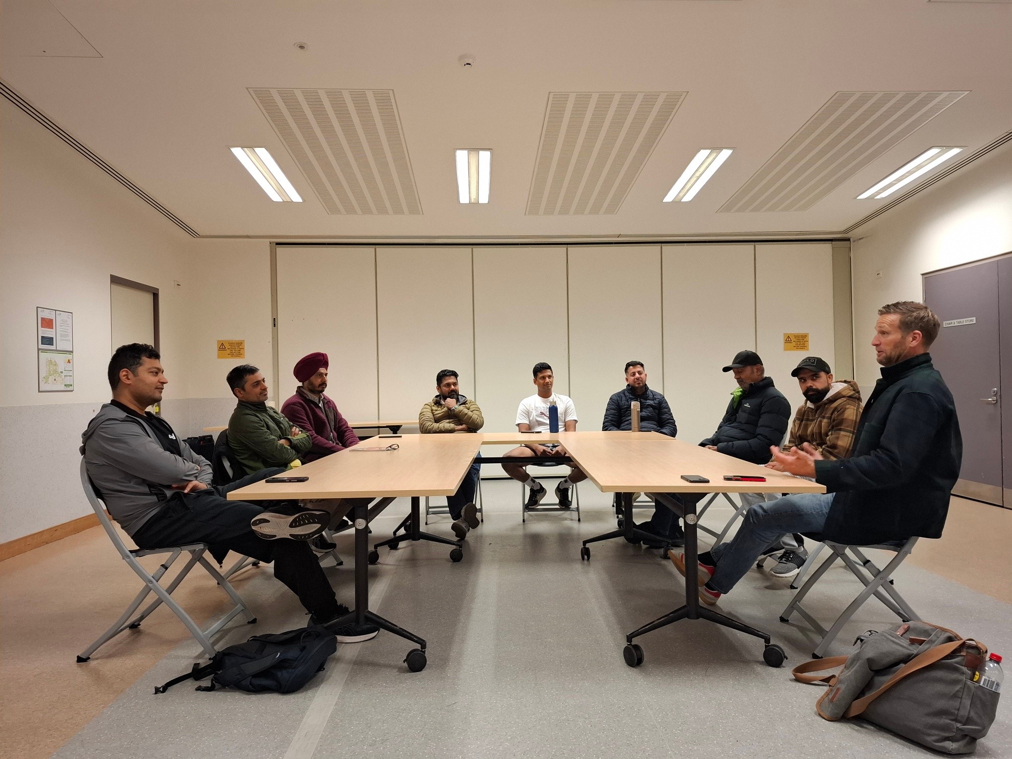 Big thanks to Dadfit team Tom & Ashish for such an informative and inspiring session at Namaste Network.
It was great to learn how young dads can join the community, the activities and how Dadfit helps improve wellbeing, connection, and healthy parenting.
Overall, it was a wonderful experience meeting like-minded dads and being part of such a positive conversation
#Dadfit #YoungDads #Fatherhood #DadLife #Wellbeing #NamasteNetwork #CommunitySupport #MelbourneEvents