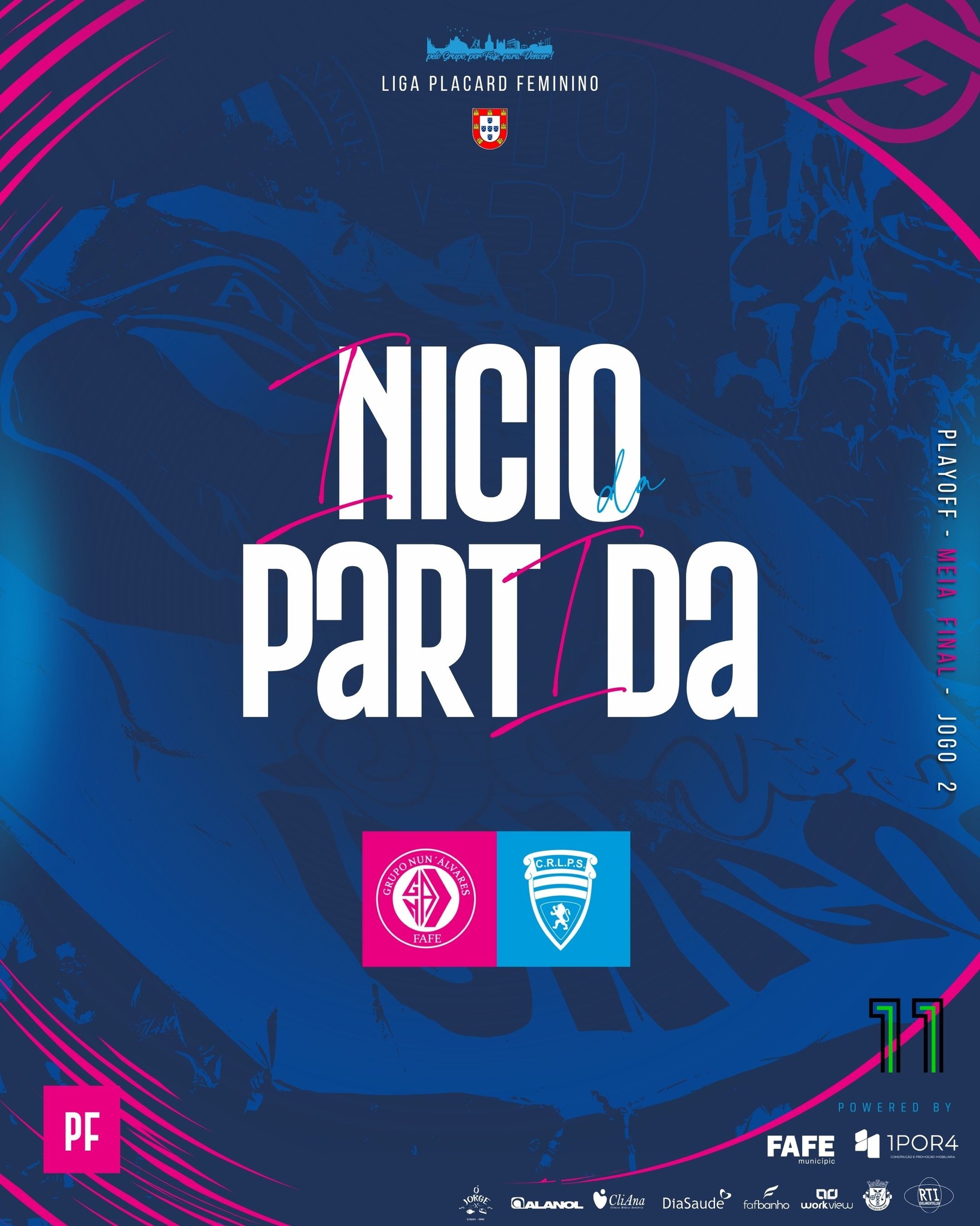 🔛 #GNALPS Inicio da Partida!
Siga em Direto no Canal 11
#peloGRUPOporFAFEparaVENCER
