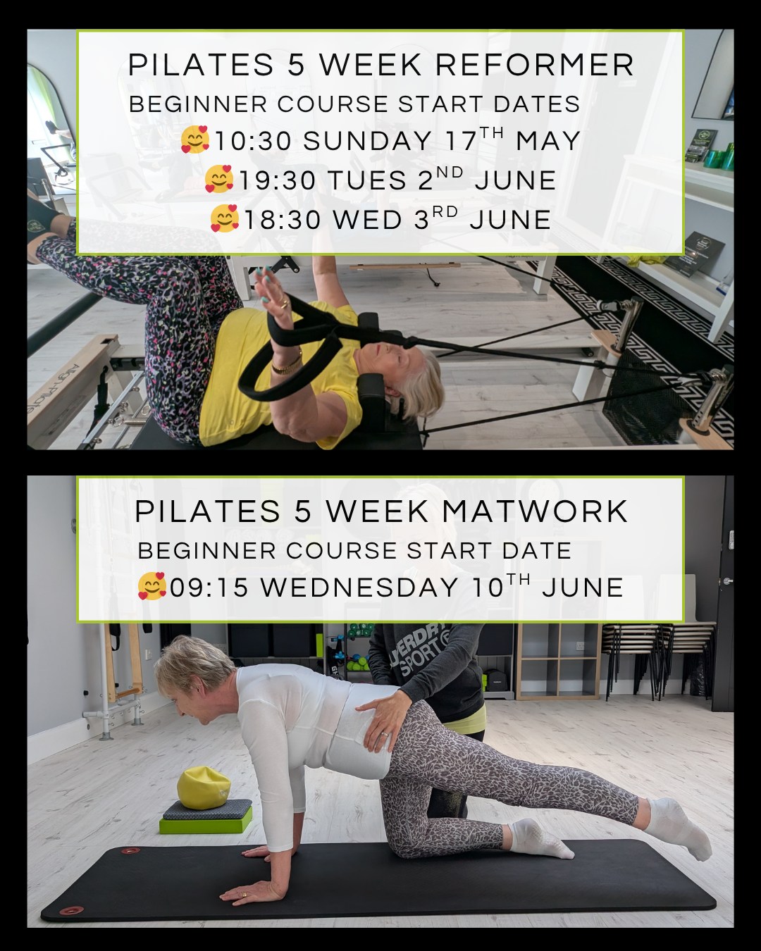 New course date just released. These are our final beginner courses until September.
#pilatesrehab #upminster #pilatesbeginner #reformerpilatesstudio #pilatesstudios #pilatesmatworkstudio