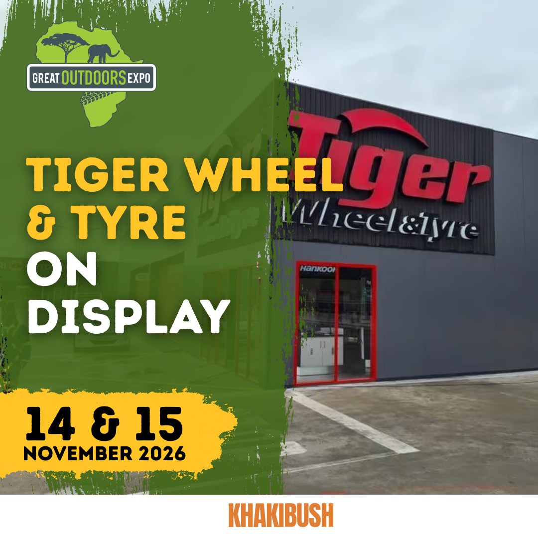 ...🛞 Roll up and roll out. Tiger Wheel & Tyre on the floor 🛞
Come chat to the experts who get it. Meet the team, kick the rubber, and get expert advice on prepping your rig for whatever the road throws at you.
From weekend campers to hardcore overlanders, they've got you covered. 🌿🚙💨
📍 Durban Exhibition Centre
📅 14 & 15 November 2026
🎟️ Go to: goexpo.co.za (link in bio)
Tag the mate whose tyres are looking a little… tired. 👀👇
#GreatOutdoorsExpo #GOExpo2026 #TigerWheelAndTyre #KhakiBush #4x4Life #OverlandingAfrica #AdventureAwaits #DurbanEvents #ExploreSouthAfrica #FindYourAfricanAdventure