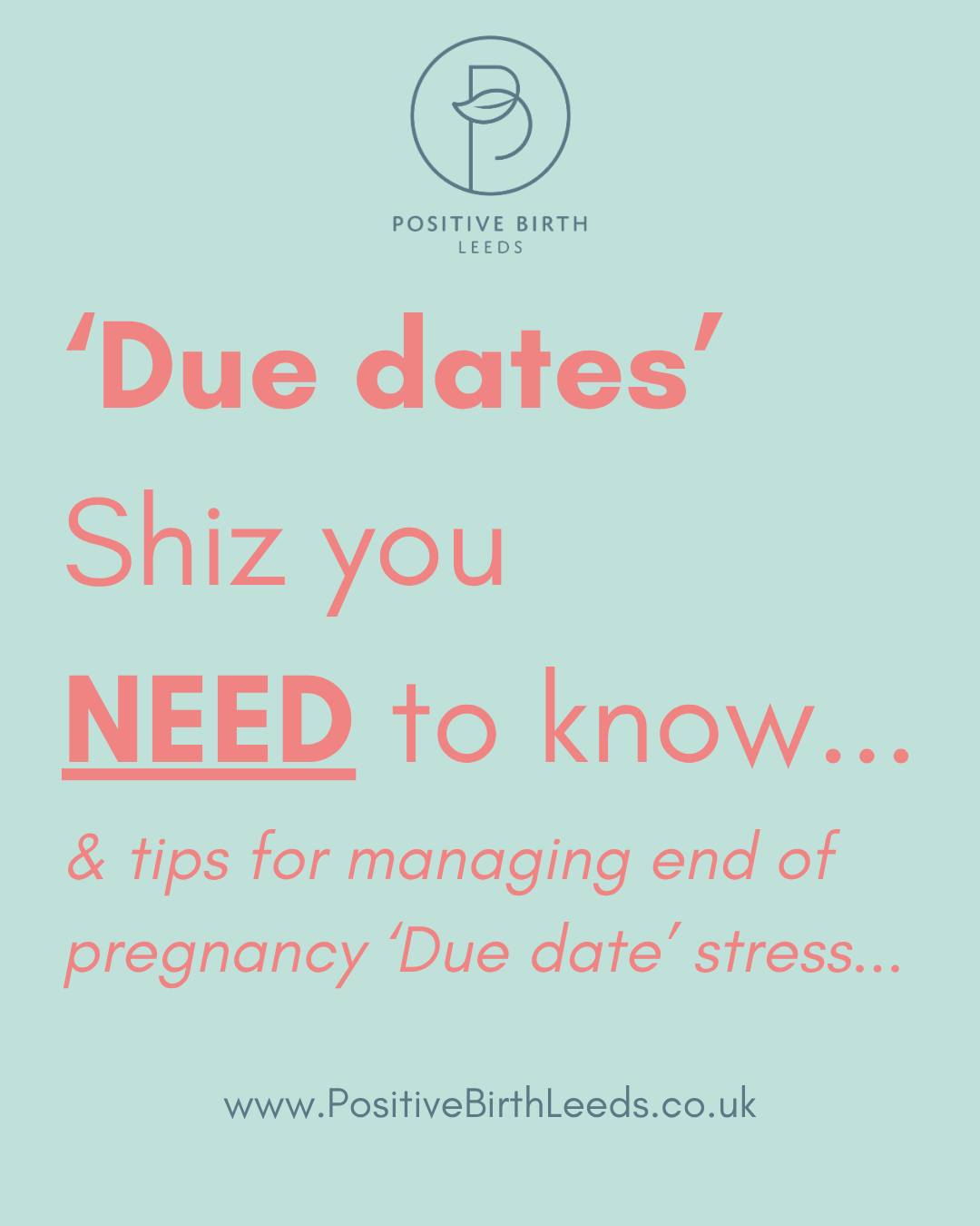 When I say you NEED to know this, I mean it. 🔥
There's a lot of pressure and expectation that come with the words "due date". Knowing the evidence and having informed decision-making tools and support to help you feel empowered is SO valuable.
➡Swipe this post to read some shocking due date facts and tips for managing end of pregnancy pressure.
I offer evidence-based information and tangible tools that help you feel informed, confident and empowered navigating your pregnancy and birth experience.
Visit the website to find out more & book a free discovery call 💚
Charlotte x
www.PositiveBirthLeeds.co.uk
