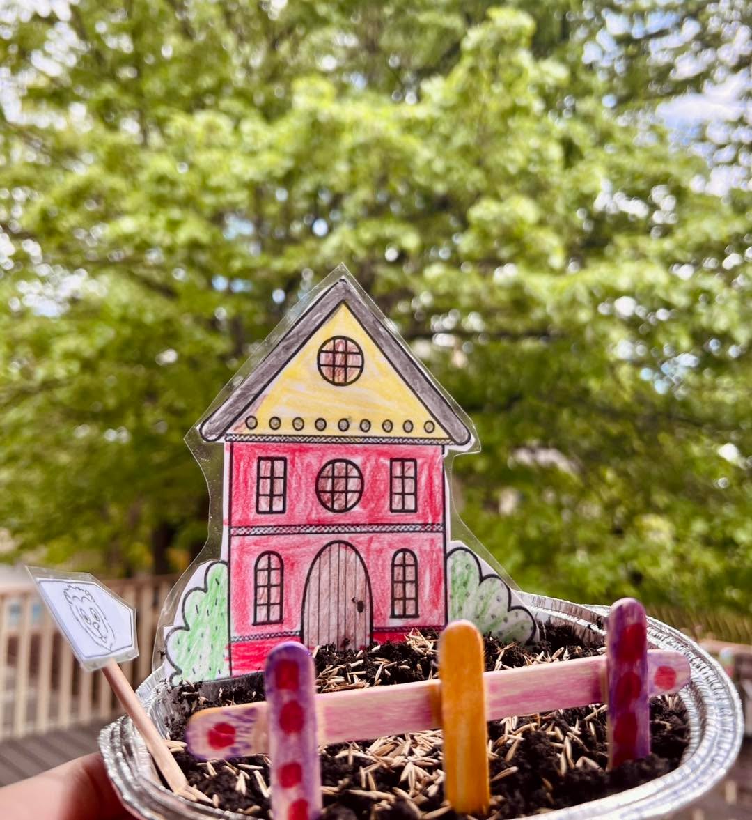 Kiskert 🏡. #babolygó #óvoda #kertészkedés #kindergarten #gardening