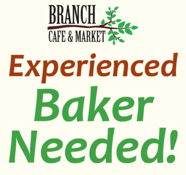 Our new pastry master is amazing and we are looking for someone to join him. Learn from the best! Apply in person at 100 E. Jackson, Carbondale. We're open Wednesday through Sunday, 9-3.