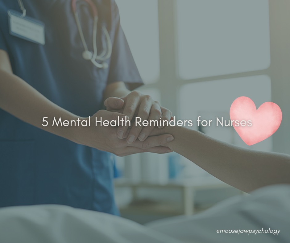 đ This National Nursing Week, weâre recognizing the incredible nurses in our community and the care they provide every single day.
Nursing is more than a profession. Itâs compassion, resilience, emotional strength, and showing up for people during some of lifeâs most difficult moments.
This week is also a reminder that caregivers deserve care too. Rest, support, boundaries, and mental health matter.
Thank you to the nurses who continue caring for our community with compassion, strength, and heart.
#NursesWeek | #NurseAppreciation | #MooseJawSK | #NursingMentalHealth | #ThankYou | #NurseLove
