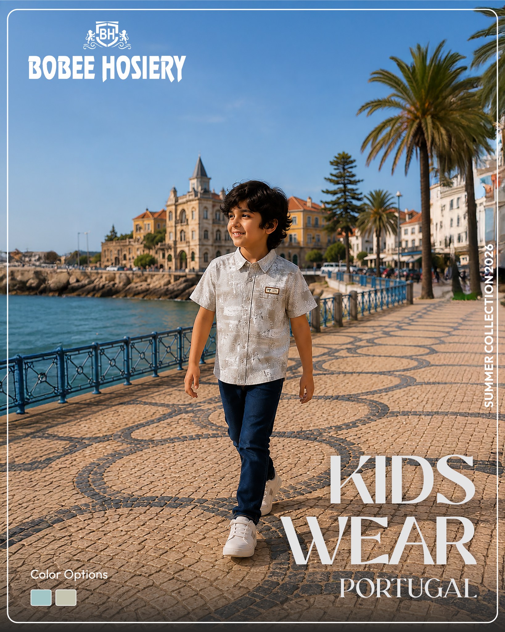 Summer '26: The Portugal Edition. 🇵🇹
Clean lines, coastal vibes, and timeless style by Bobee Hosiery.
#BobeeHosiery #boysfashion #boyskidswear #littleboystyle #stylishboys #kidsoutfit #kidsfashionstyle #kidsfashionindia #indiankidswear #kidswearindia #indiankidsfashion #kidsfashion #kidswear #boysfashion #boyskidswear #littleboystyle #stylishboys