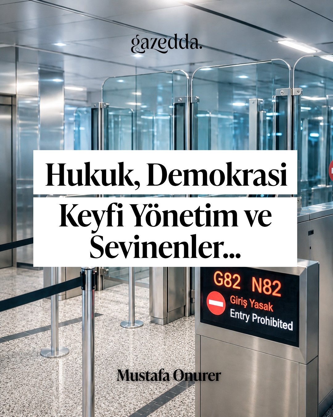 🔴 Türkiye’ye girişte karşılarına çıkan **G82 ve N82 kodları**, Kıbrıslılar için yalnızca bürokratik bir işlem değil; hukukun, şeffaflığın ve adil yargılanma hakkının tartışıldığı bir uygulama alanına dönüşüyor.Mustafa Onurer, yeni yazısında “adalet”, “hukuk devleti” ve “demokrasi” kavramlarını G82 ve N82 giriş yasağı uygulamaları üzerinden ele alıyor.❓Bir insan neyle suçlandığını bilmeden ülkeye alınmayabilir mi?
❓Yıllar sonra aynı suçlama kaldırıldığında, yaşanan sürecin hesabını kim verecek?
❓Hukuk yoksa, geriye yalnızca devletin keyfi gücü mü kalır?“Devlet yapıyorsa doğrudur” önyargısının karşısına hukuk, adalet ve hesap sorma hakkını koyan bir değerlendirme.📌 Mustafa Onurer’in “Hukuk, Demokrasi, Keyfi Yönetim ve Sevinenler…” başlıklı yazısını profildeki linkten okuyabilirsiniz.#G82
#N82
#GirişYasağı
#Kıbrıs
#Türkiye 🔴 Türkiye’ye girişte karşılarına çıkan **G82 ve N82 kodları**, Kıbrıslılar için yalnızca bürokratik bir işlem değil; hukukun, şeffaflığın ve adil yargılanma hakkının tartışıldığı bir uygulama alanına dönüşüyor.Mustafa Onurer, yeni yazısında “adalet”, “hukuk devleti” ve “demokrasi” kavramlarını G82 ve N82 giriş yasağı uygulamaları üzerinden ele alıyor.❓Bir insan neyle suçlandığını bilmeden ülkeye alınmayabilir mi?
❓Yıllar sonra aynı suçlama kaldırıldığında, yaşanan sürecin hesabını kim verecek?
❓Hukuk yoksa, geriye yalnızca devletin keyfi gücü mü kalır?“Devlet yapıyorsa doğrudur” önyargısının karşısına hukuk, adalet ve hesap sorma hakkını koyan bir değerlendirme.📌 Mustafa Onurer’in “Hukuk, Demokrasi, Keyfi Yönetim ve Sevinenler…” başlıklı yazısını profildeki linkten okuyabilirsiniz.#G82
#N82
#GirişYasağı
#Kıbrıs
#Türkiye