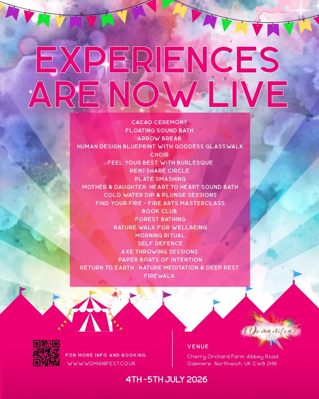 Experiences are now live 😱😱😱