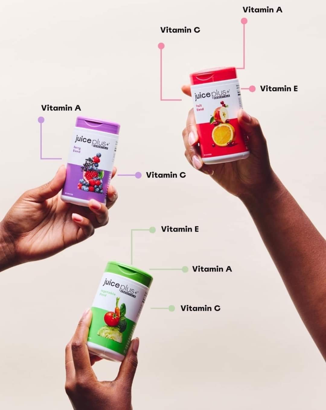 Why Make Things Harder Than They Need To Be? đ±
You could spend hours buying ingredients, blending fruits and vegetables, cleaning up the mess, and trying to create the âperfectâ supplement yourselfâŠ
Or you could make life simpler.
With Juice Plus+, you get convenient plant-based nutrition from a wide variety of fruits, vegetables, and berries, without the extra time, stress, or wasted money on endless ingredients.
â Less prep
â Less waste
â Less spending on multiple products
â More convenience for busy lifestyles
Sometimes health doesnât need to be complicated.
One simple daily habit can help support your nutrition without turning your kitchen upside down.
Spend less time stressing.
Spend less cash buying endless ingredients.
And give your body the nutrition support it deserves.
Message me if youâd like to know more đ
Vitamin supplements should not replace a balanced diet. Read the label and use only as directed.
#SimpleWellness #JuicePlus #PlantBasedNutrition #HealthyHabits #WellnessMadeEasy