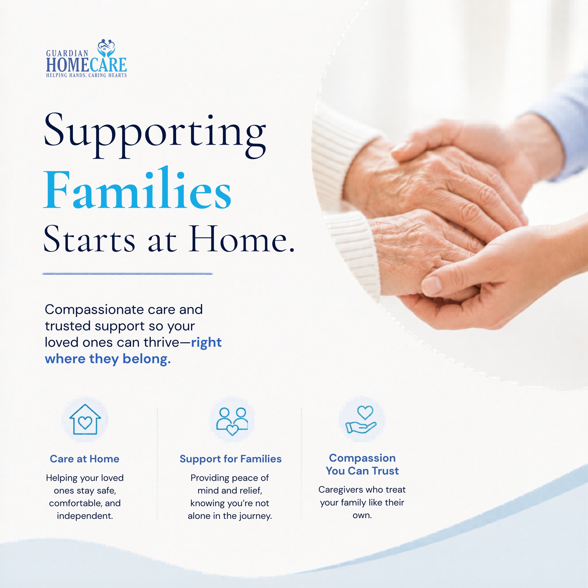 Some of the best care starts with simply being present.
At Guardian Homecare, we believe home care is more than assistance — it’s companionship, dignity, and peace of mind for the people who matter most.
Whether your loved one needs a few hours of support each week or more consistent care, our team is here to help Fort Wayne families feel supported every step of the way.
Helping Hands. Caring Hearts. 💙
📍 Fort Wayne, Indiana
📞 Contact us today for a free consultation.
#GuardianHomecare #FortWayneHomeCare #SeniorCareIndiana