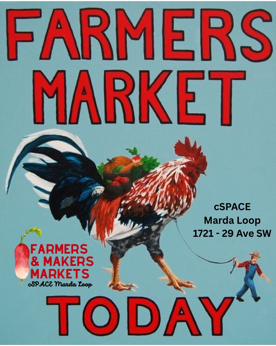 Wake up YYC! ☀️
The wait is finally over—the Farmers' & Makers Market officially returns to the Art Park at cSPACE Marda Loop this morning! We’ve spent the winter dreaming of these Saturday mornings, and we can’t wait to see the park filled with local makers, fresh flavours, and all of you.
Grab a coffee and come soak in the energy:
🎶 Live Music: Local tunes starting at 11am.
🎨 Family Fun: Creative crafts for the kids all morning long.
🐾 Pet Friendly: Well-behaved pups are always part of the community hub!
🛍️ Shop Local: A full lineup of Alberta farmers and artisanal makers.
Whether you're here for your weekly groceries or just a stroll through the Art Park to support local, we’re ready for you, see you shortly 😎
@cspace.mardaloop @curiocitycalgary @calgaryevents @cityofcalgary @calgfoundation
#shoplocalyyc #farmersmakersmarkets #MardaLoop #farmersmakersmarket #mardaloop #yycnow #YYC #buyalberta #SupportLocalYYC #cSPACE #ArtPark #YYCEvents #MarketDay #FarmersAndMakers #SaturdayMorning #PetFriendlyYYC