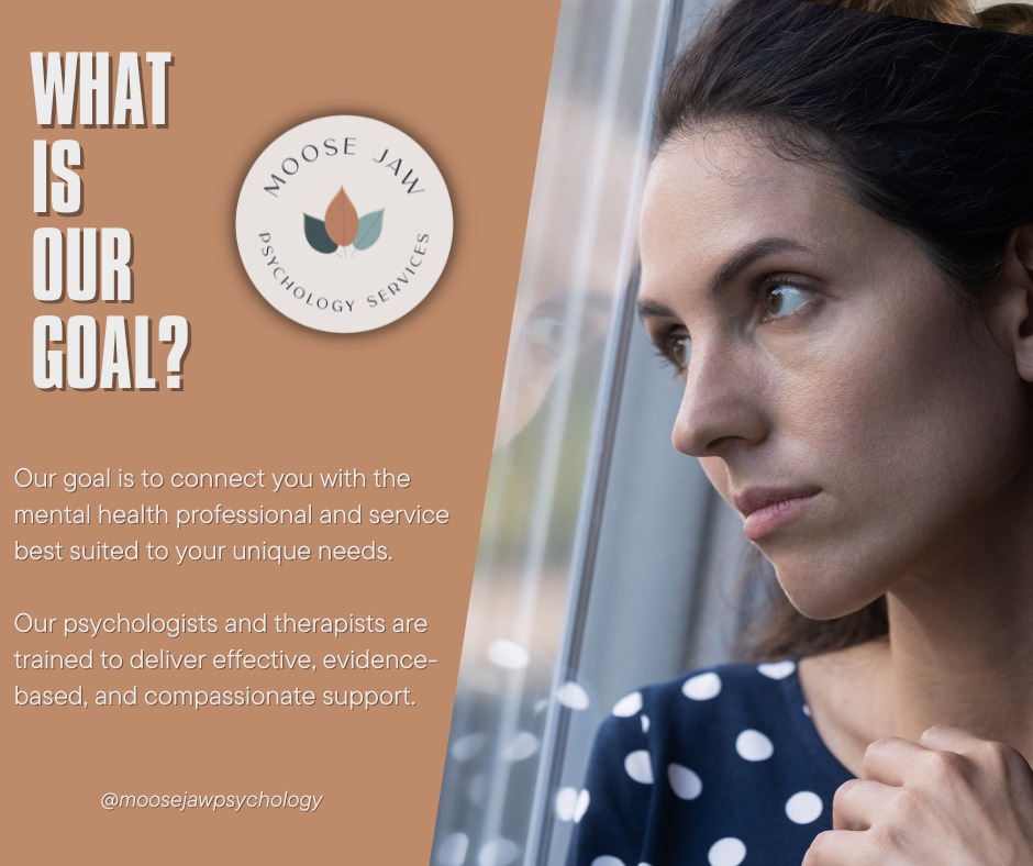 🌿 Finding the right support matters.
Our goal is to help connect each person with the mental health professional and services best suited to their unique needs. We understand that no two journeys look the same, which is why we focus on compassionate, personalized care.
Our psychologists and therapists are trained to provide evidence-based support in a welcoming and understanding environment.
Learn more at the link in our bio.
#TherapyWorks | #Support | #RightFit | #YQRTherapy #PersonalizedCare | #MooseJawSK | #OurGoal