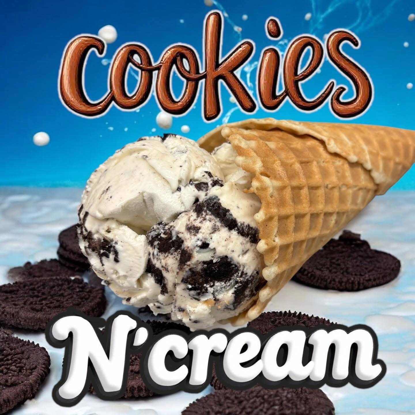 Good morning Moonlighters! 🌞🍦
We know this post might be a little early… but honestly, who says ice cream can’t be breakfast? 😄
Today is all about one of the all-time favorites… COOKIES & CREAM! We just brought out our rich, creamy homemade Cookies & Cream ice cream made with our Tahitian vanilla base, the perfect touch of sweetness, and absolutely loaded with cookies. 🍪✨
BUT WAIT… we didn’t stop there!
Alongside the original, we also dropped our Gluten-Free Dairy-Free Cookies & Cream into the case today! Our chef worked incredibly hard to make this version taste almost identical to the original, and we are so excited for our gluten-free and dairy-free friends!.💙
And if you’ve ever been into the shop, you already know… our waffle cones are made fresh in-house and the smell alone is enough to make you hungry the second you walk through the door. 🤤 Fresh waffle cones + Cookies & Cream = a dangerous combination.
For our gluten-free and dairy-free customers, we’ve got you covered too! We carry gluten-free cake cones AND gluten-free sugar cones so nobody has to miss out on the fun. 🙌
Come down and see us sometime today! Remember, we make everything in small batches, and around here flavors can disappear FAST! 🍦⏳