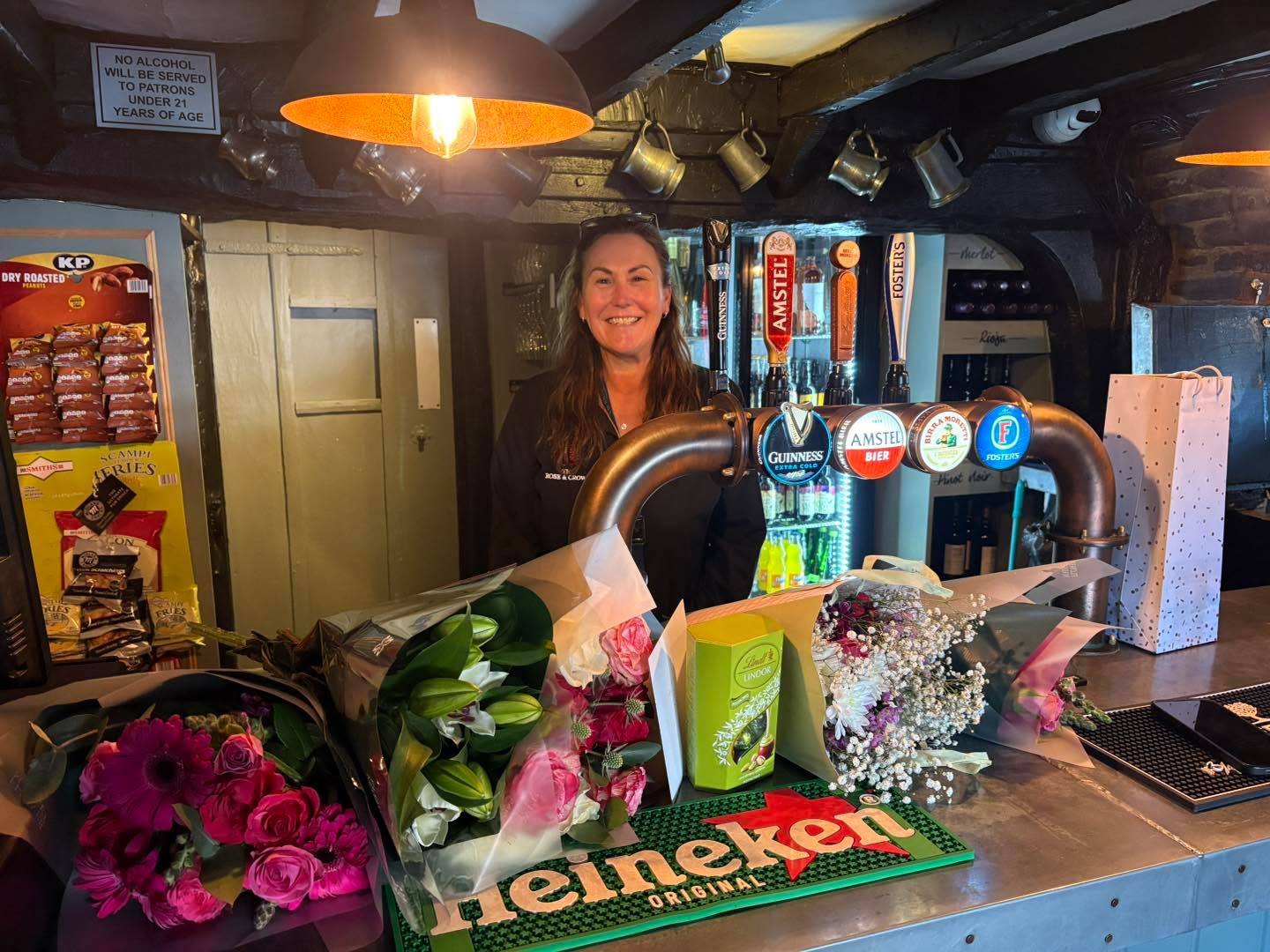 After 3 amazing years behind the bar, it’s time for us to say goodbye (but not goodbye forever!) to our lovely Jo 💐🍻
We’ll miss having you behind the bar, Jo, but we’re very much looking forward to seeing you on the other side of it enjoying a drink with us! 🍷🍺 ❤️
Please join us in wishing Jo all the very best – once part of The Rose & Crown family, always part of it 🥂
#RoseAndCrownBrentwood #ThankYouJo #PubFamily #BrentwoodPub #CheersJo #GoodLuckJo #PubLife #RoseAndCrownFamily #SeeYouAtTheBar