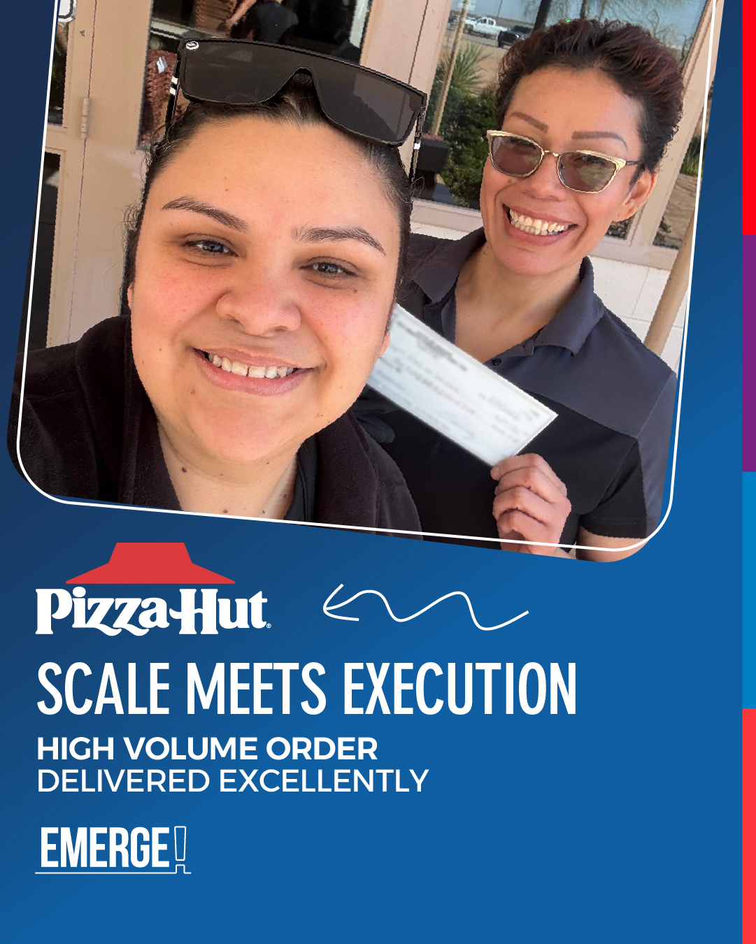 Big days reveal strong teams.
While most were watching the Super Bowl, our team in Yuma was executing: delivering a $29K order with precision, consistency, and pride.
At Emerge, moments like this are the result of something deeper than performance, they're built on trust, training, and a culture where people rise up to every challenge.
Because when you invest in people, execution follows.
See how we build teams that deliver at every level:
www.emergeinc.net
#Teamwork #RestaurantLife #BigGameEnergy #CultureMatters #RiseUp #Hospitality #TeamCulture #PeopleFirst #Leadership #Yuma #EmergeInc #OperationalExcellence 🚀