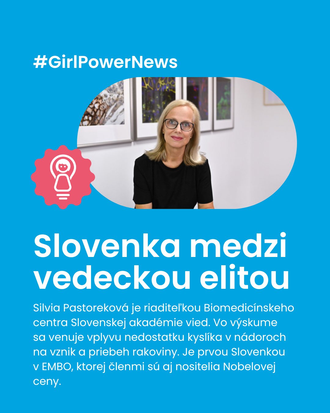 Nie je to len príbeh úspešnej vedkyne, ale aj príbeh odolnosti a cesty, ktorá nebola samozrejmá. 🧬
Silvia Pastoreková patrí medzi najvýraznejšie osobnosti slovenskej vedy. Ako šéfka Biomedicínskeho centra SAV sa venuje výskumu rakoviny – najmä tomu, ako sa nádorové bunky dokážu prispôsobiť nedostatku kyslíka. Jej výskum pomáha posúvať hranice v diagnostike aj liečbe onkologických ochorení.
Za odbornými úspechmi je však aj silný osobný príbeh. Vyrastala v rodine, ktorú režim označoval ako „kádrovo nevhodnú“. Mama po roku 1968 prišla o prácu v rozhlase a zapojila sa do ilegálneho vysielania. Aby mala Silvia vôbec šancu dostať sa na gymnázium, rodina sa musela presťahovať do Bratislavy.
Dnes je z nej vedkyňa, ktorej meno má váhu aj v zahraničí – a zároveň pripomienka, že cesta k úspechu nie je vždy priamka. 💫
📌 Zdroj info: Forbes Slovensko