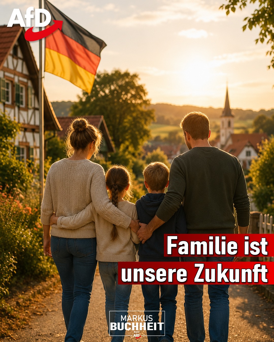 Am Internationalen Tag der Familie erinnern wir uns daran, was unsere Gesellschaft wirklich zusammenhält: Eltern, Kinder, Großeltern – Menschen, die füreinander Verantwortung übernehmen.
Familien geben Halt, Werte und Geborgenheit. Sie verdienen Respekt, Unterstützung und politische Rahmenbedingungen, die ihren Alltag nicht schwerer, sondern leichter machen.
Denn eine starke Zukunft braucht starke Familien. 🇩🇪