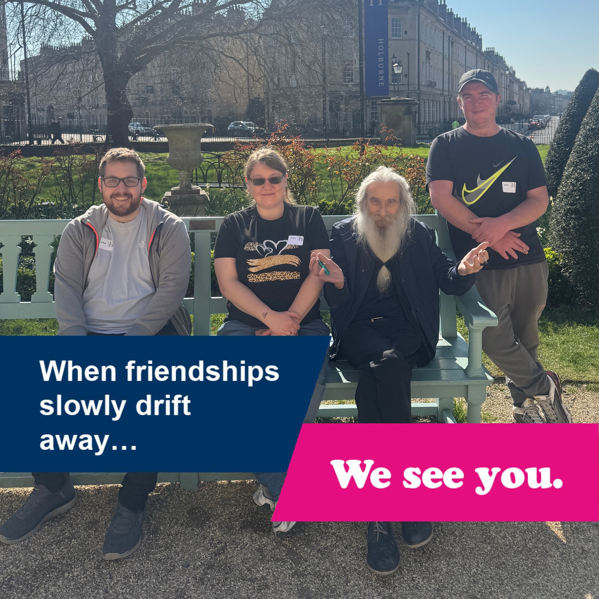 When friendships slowly drift away… we see you.
This year’s Action for Brain Injury Week is highlighting the isolation many people experience after brain injury. Changes in confidence, fatigue, communication, memory and mood can all affect friendships and social life often in ways others may not fully understand.
Did you know: Headway research found that 74% of brain injury survivors felt their social life was worse after their injury, with 60% feeling their friends did not understand their injury.
At Headway Bath & District, we support people to reconnect, build confidence and feel part of a community again through group sessions, activities and outreach support.
🧠 Action for Brain Injury Week 2026
📅 18–24 May
Share. Support. Connect.
#ActionForBrainInjuryWeek #ABIWeek2026 #BrainInjuryAwareness #HeadwayBath #HeadwayUK #BrainInjurySupport #YouAreNotAlone #HiddenDisability