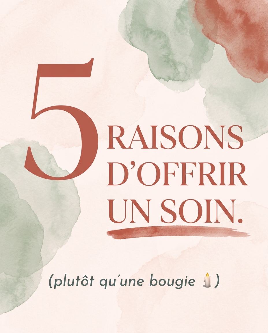 5 raisons d'offrir un soin pour la fête des mères 🌷
(plutôt qu'une bougie 🕯️)
Je sais... ça semble bizarre venant d'une doula. Mais quand on prend un peu de recul... l'objet qu'on offre n'est jamais aussi marquant que le moment qu'on offre. <3
Mes deux offres tiennent encore quelques jours :
🌿 Pack 5 massages 1h15 + 1 massage 1h offert
💆♀️ Accompagnement doula -15% sur tout d'ici le 31/05
📍 Paris, 92, Versailles
Pour commander ton bon → DM ou lien en bio !
#fetedesmeres #cadeaumaman #doulaparis #massageadomicile #doulacharlie