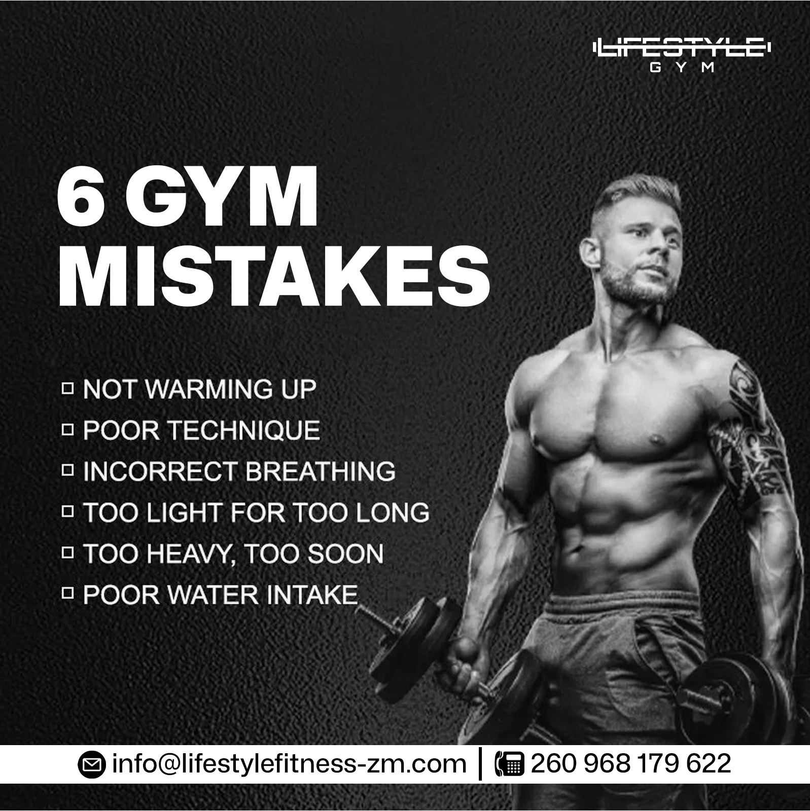 Avoid these common gym mistakes and train smarter, not harder 💪
Good technique and consistency are the keys to real progress.
#LifestyleGym #GymTips #FitnessGoals #TrainSmart #WorkoutMotivation #HealthyLifestyle