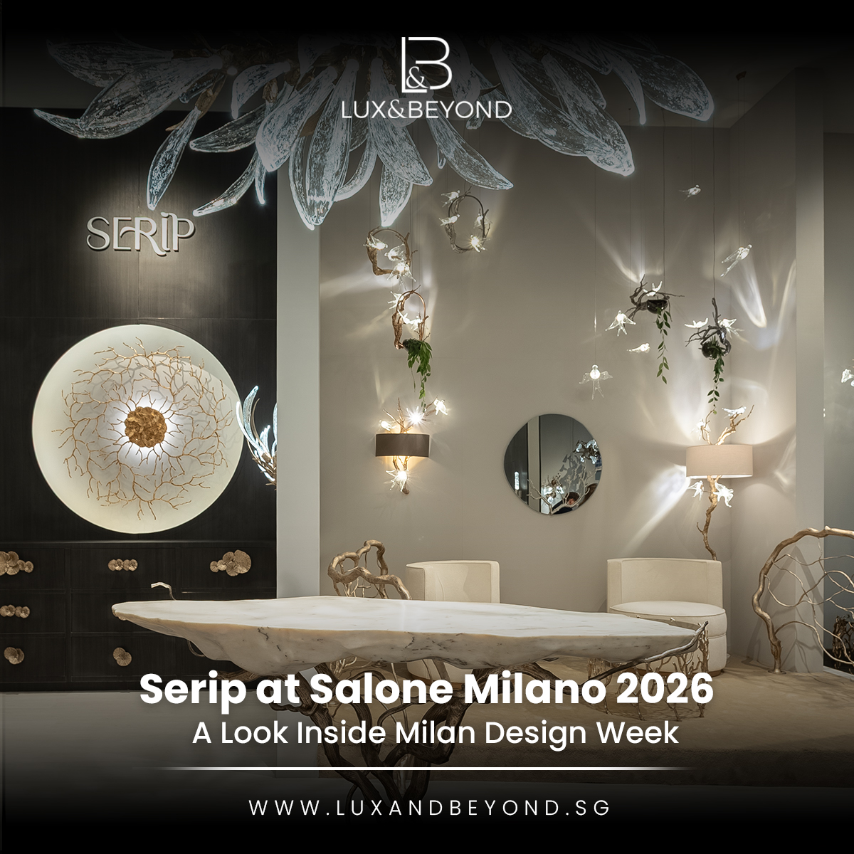 A look back at an inspiring week with @seriporganicdesign at Salone del Mobile Milano 2026. โจ
From sculptural lighting pieces to immersive design conversations, the fair celebrated craftsmanship, innovation, and the artistry behind contemporary luxury interiors.
It was a privilege to experience Portuguese design showcased on one of the worldโs most prestigious design stages. ๐ต๐น
Thank you to everyone who visited and shared this unforgettable experience with us in Milan.
Discover more at:
๐ https://www.luxandbeyond.sg/
๐ง info@luxandbeyond.sg
๐ +65 6926 8294
#LuxAndBeyondSG #SeripLighting #SaloneDelMobile #MilanDesignWeek #LuxuryLighting #PortugueseDesign #LuxuryInteriorsSG #DesignExcellence #InteriorInspiration