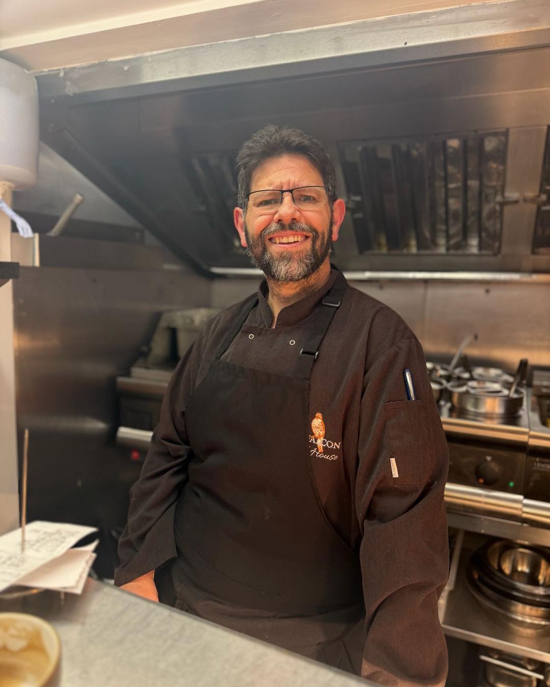 To say we’ve got a stable chef team here at The Falcon Steakhouse might just be the biggest understatement in hospitality.
In an industry where kitchens can change staff every few months, we’ve been unbelievably lucky to build a team that genuinely feels like family.
Chef Bean first joined us here in 2013.
Chef Sam joined in 2017.
Chef Alex in 2018.
And Chef Connor in 2020.
That’s decades of combined service, thousands upon thousands of steaks cooked, countless busy services, stressful weekends, laughs, pressure, teamwork… and somehow they still turn up every day caring about every plate that leaves the kitchen.
People often ask what the secret is behind The Falcon. Truth is, it’s the people behind the scenes.
These lads have helped build The Falcon into what it is today and I honestly couldn’t be prouder or more grateful for the loyalty, hard work and passion they put in week after week.
So next time you enjoy a steak with us, just know there’s a team behind it that have dedicated years of their lives to making sure it’s done properly.
And our team be it back or front of house is truly what makes us..us
Andy