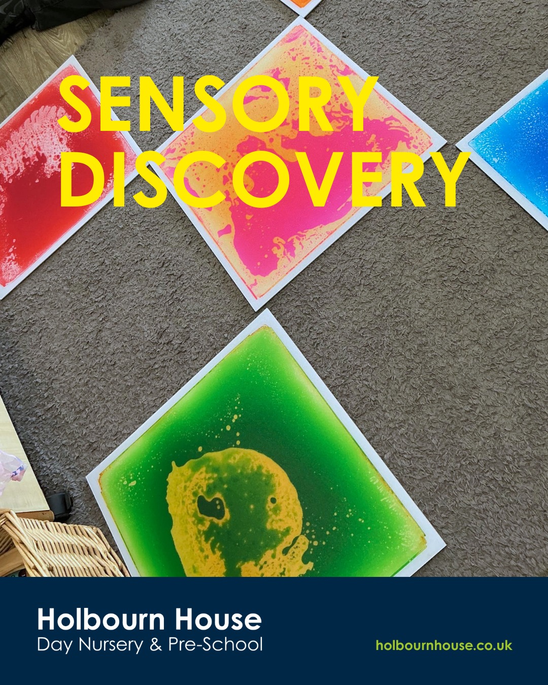 This week we have been making lots of sensory discoveries! 👀 👋 👂
Our little adventurers discovered lots of sounds, sights and textures as we explored mark-making, mixing materials and finding out how different surface textures feel.
They have been chatting using mathematical language to describe size, shape, pattern and capacity bringing fresh experiences that help them to reflect on themselves and the world around them. ✨
#EarlyYears #SensoryPlay #LearningThroughPlay #ChildDevelopment