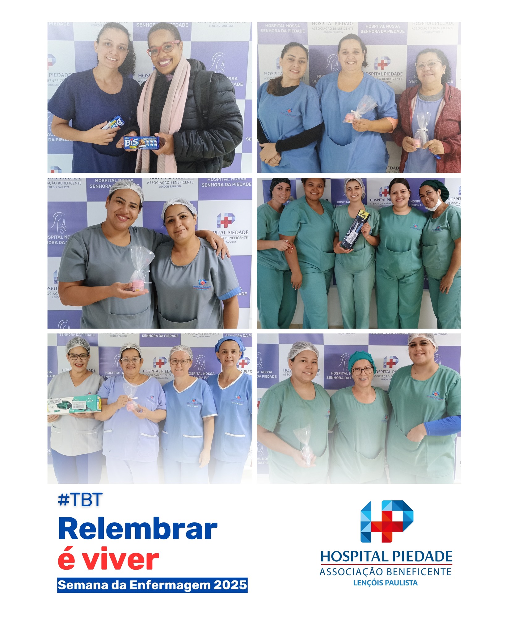 Tem lembranças que aquecem o coração e reforçam o quanto cada profissional faz a diferença no nosso dia a dia 💙
No #TBT de hoje, relembramos alguns momentos especiais da Semana da Enfermagem 2025 no Hospital Nossa Senhora da Piedade. Uma homenagem simples, mas cheia de gratidão, carinho e reconhecimento por quem dedica a vida ao cuidado com o próximo.
Entre plantões, correria e desafios, também existem sorrisos, união e momentos que merecem ser celebrados.
Porque cuidar vai muito além da técnica. É presença, acolhimento e amor em cada detalhe.
Nossa admiração a toda equipe de enfermagem que faz parte da nossa história todos os dias. 💙
#SemanaDaEnfermagem #TBT #HospitalPiedade #LençóisPaulista #Enfermagem #santacasa #hospital