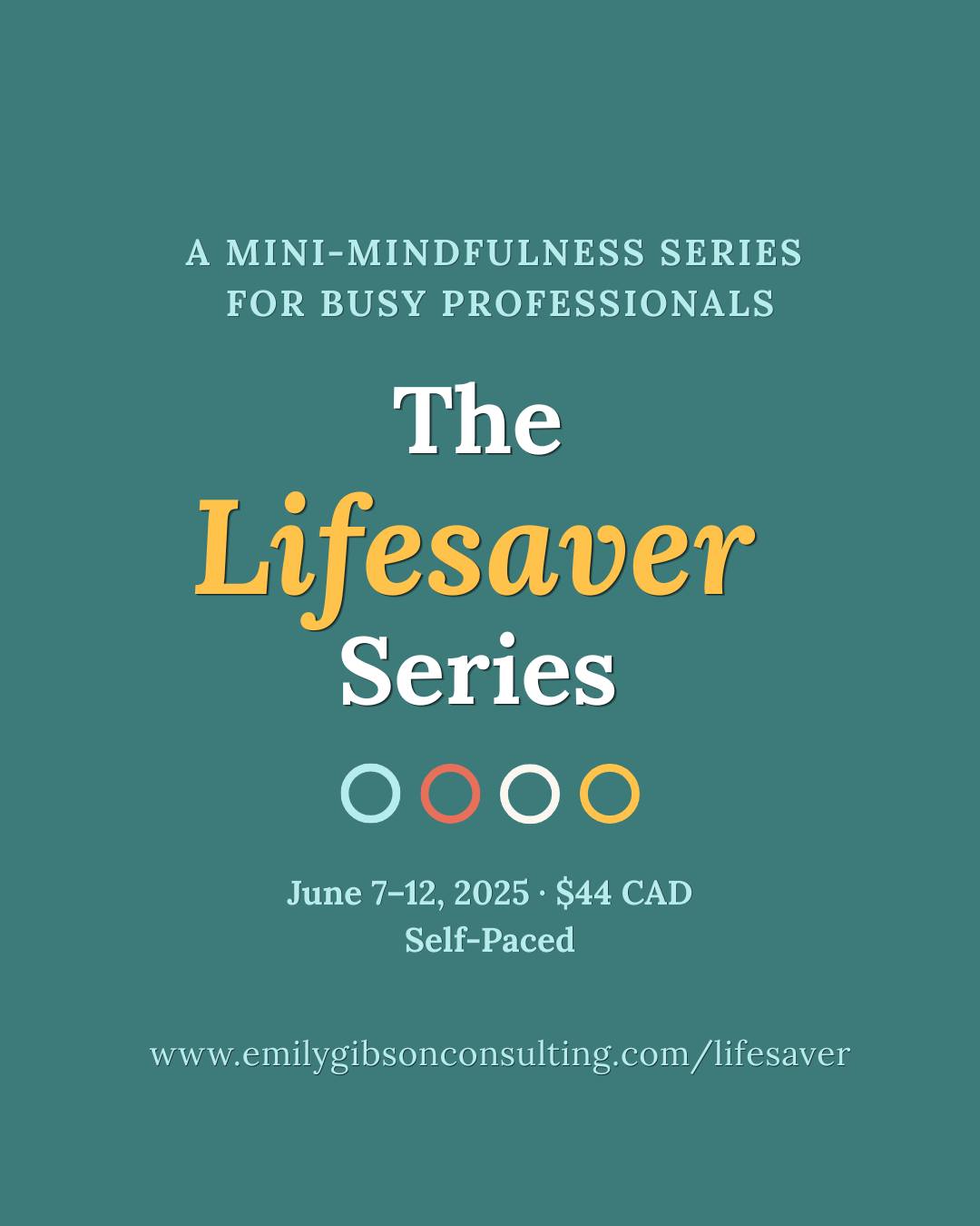 Feeling like life is running you lately? đŹ
Introducing The Lifesaver Series â a 5-day mindfulness mini-series designed for busy professionals who are ready to get back in the driver's seat of their own life.
Not a 45-minute morning routine. Not another thing to feel behind on. Just five short sweet daily practices you can slip into your already-full life â at your desk, in the car, between meetings.
Little drops of goodness, woven throughout your day. Like a booklet of Lifesavers đŹ (a throwback for the millennials!)â variety, sweetness and just the right size.
Here's what's inside:
đïž 30-min recorded masterclass on mindfulness + the science
đż 5 short daily practice videos dropped in our private WhatsApp group
đŹ Community + direct access to me all week
âš BONUS: Live Abundance Activation â June 12th at noon PT
đ« VIP: 45-min virtual intuitive tarot reading
June 7â12 · $44 CAD · Replay access until June 21st
One of the most powerful things we can do for ourselves and our communities right now is to be fully present in the moment. When we can direct our total awareness to the present, we can respond instead of react and move forward in a good way. đ Link in bio to save your spot.
#mindfulness #wellbeing #busyprofessionals #selfcare #mindfulnessmatters
