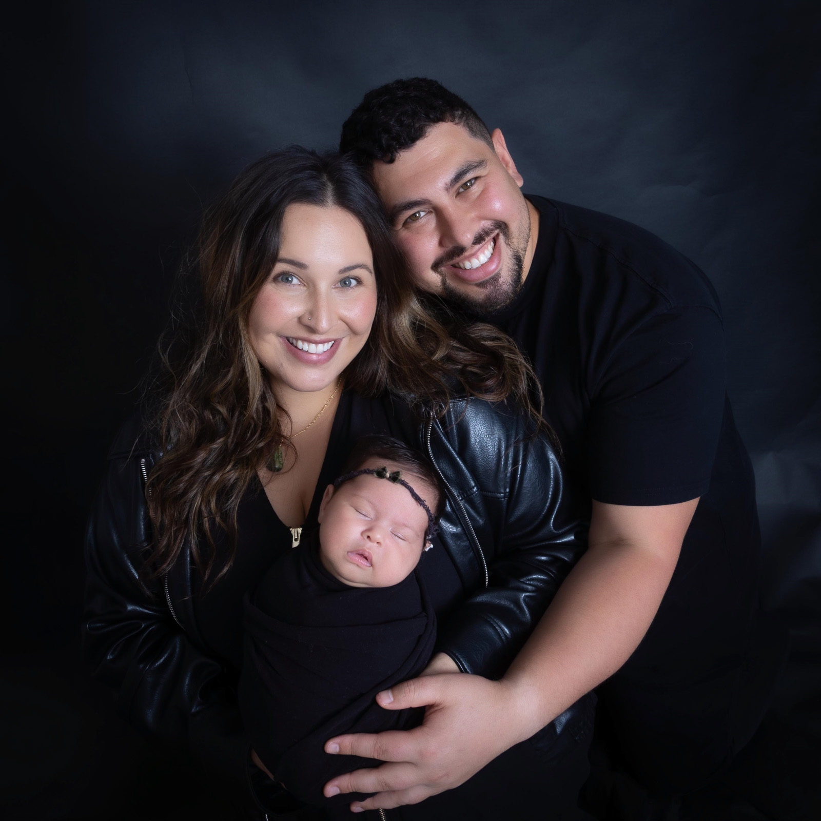 This amazing family is part of my larger family.
Celebrating their new daughter Kiara, check out the glow on her parents Lizzie and Mitch's faces... happiest family ever!