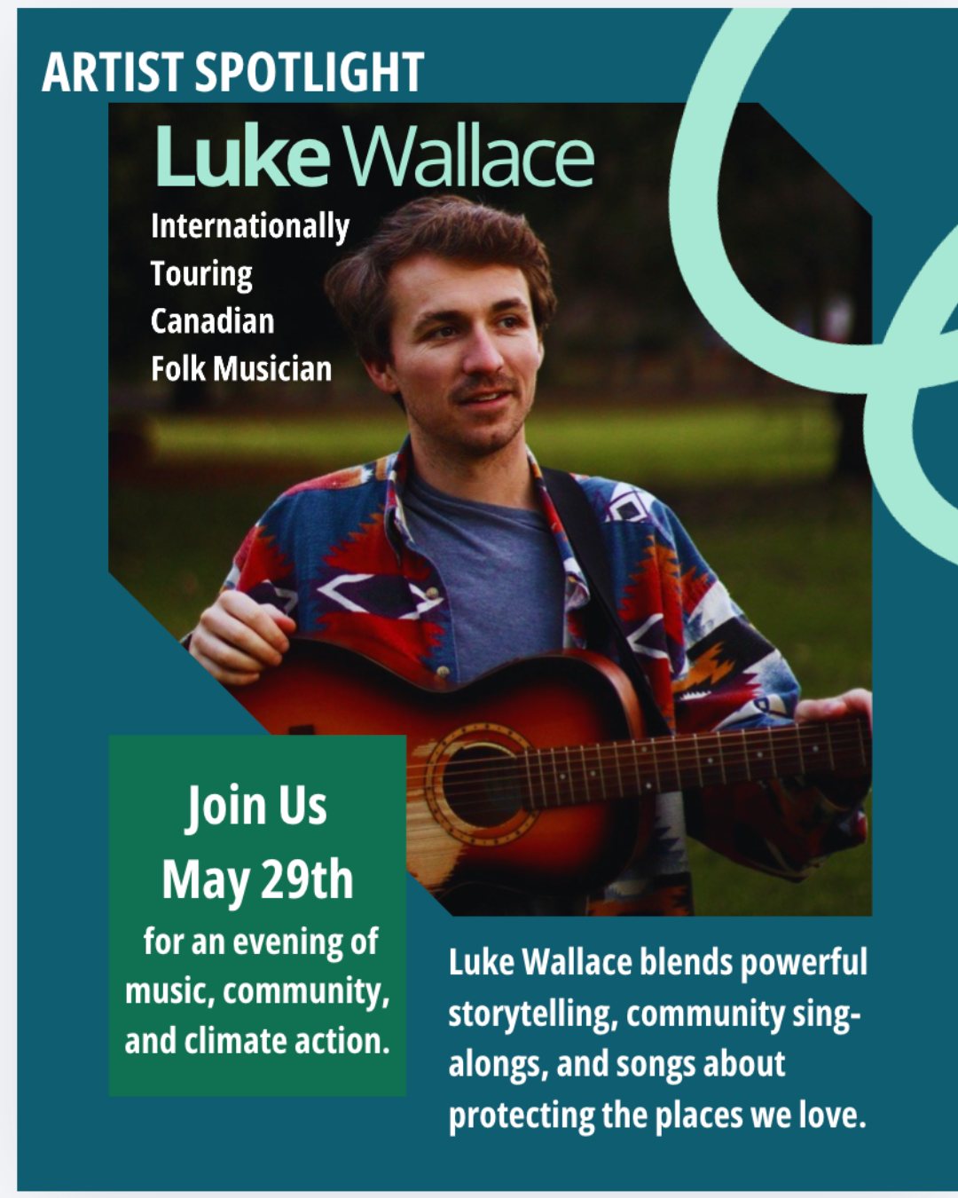 Luke Wallace is bringing powerful storytelling, community sing-alongs, and songs about protecting the places we love to Collingwood! 🎶💚Join us for music, connection, and climate action on May 29th.
Tickets @ link in b!o
#artistspotlight #folkmusic #livemusic #climateaction #collingwood #communitymatters