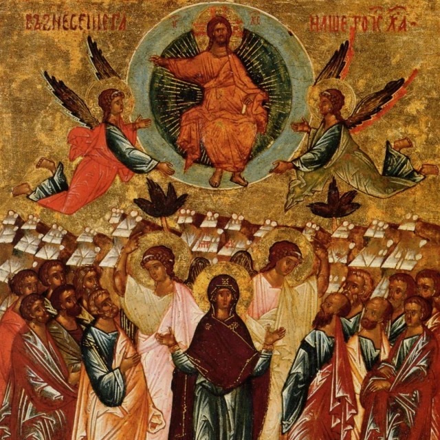 Almighty God, whose blessed Son our Savior Jesus Christ ascended far above all heavens that he might fill all things: Mercifully give us faith to perceive that, according to his promise, he abides with his Church on earth, even to the end of the ages; through Jesus Christ our Lord, who lives and reigns with you and the Holy Spirit, one God, in glory everlasting. Amen. #ascension #feastoftheascension