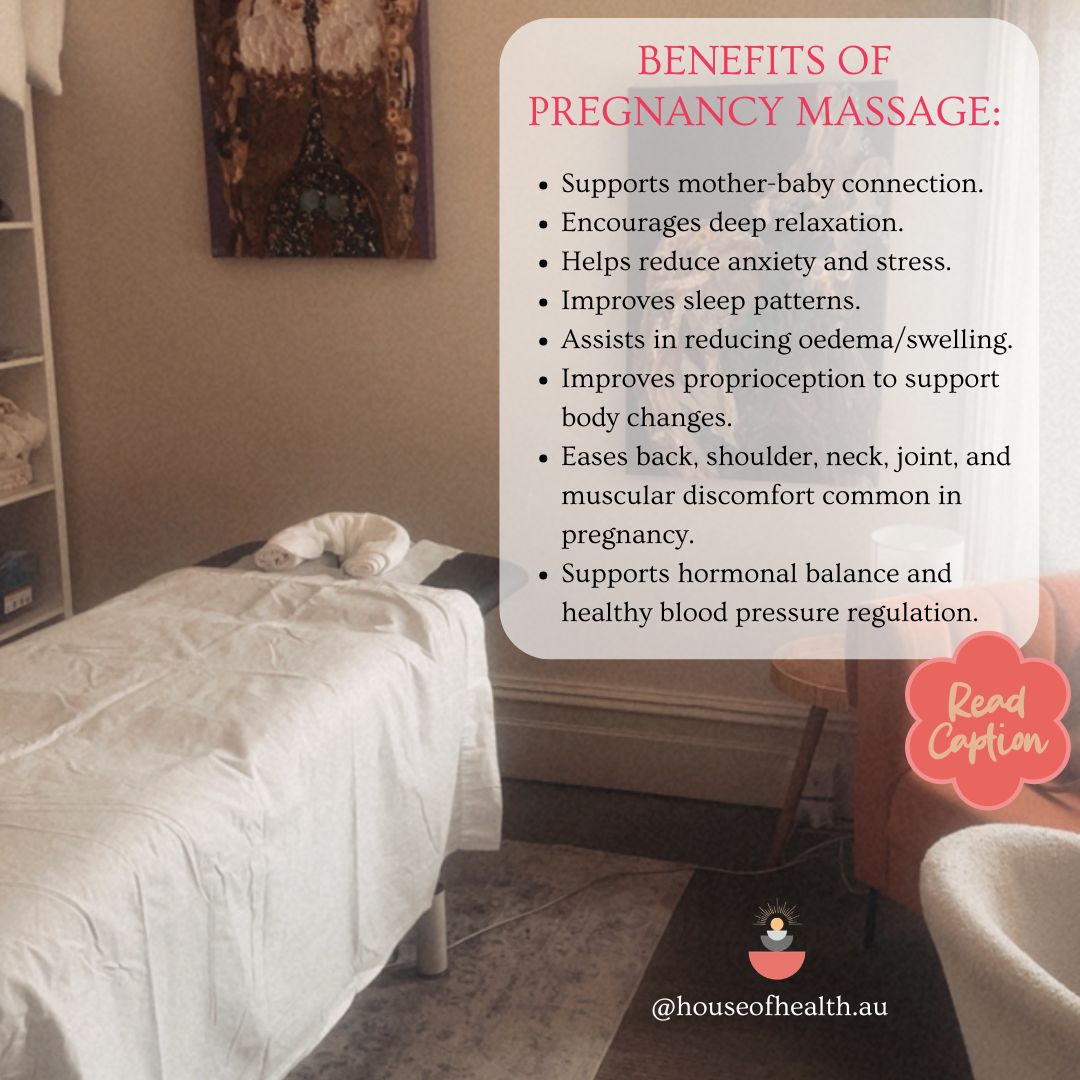 Pregnancy brings beautiful changes — but it can also bring aches, tension, disrupted sleep, swelling, and discomfort as your body adapts to growing new life.💗
One of the biggest myths around Pregnancy Massage is that it’s unsafe. The truth is, when performed by a trained practitioner, Pregnancy Massage is a gentle and supportive therapy designed specifically to nurture both mum and baby throughout pregnancy.
As shared by Jarrah @jarrahellendoula — Pregnancy Massage Therapist & Doula at House of Health Clinic:
“Pregnancy Massage is a space where you are heard, seen, and supported. As my client, you are my priority — I will always hold space for you with gentleness and care. You’ll leave feeling relaxed, recharged, and reminded of the goddess you are.”✨
This is more than just relaxation — it’s a chance to slow down, reconnect with your body, and receive the support you deserve during this transformative season. 🌿
#pregnancymassage #prenatalmassage #pregnancysupport #MotherhoodJourney #PregnancyWellness #melbournemums #mooneeponds #holistichealth #matrescence #womenshealthaustralia #birthsupport #selfcareformums #houseofhealthclinic #melbournedoula #ascotvaledoula #mooneepondsmassage #pregnancymassage #postpartumdoula #freebirth #homebirth #birthbelongstowomen
