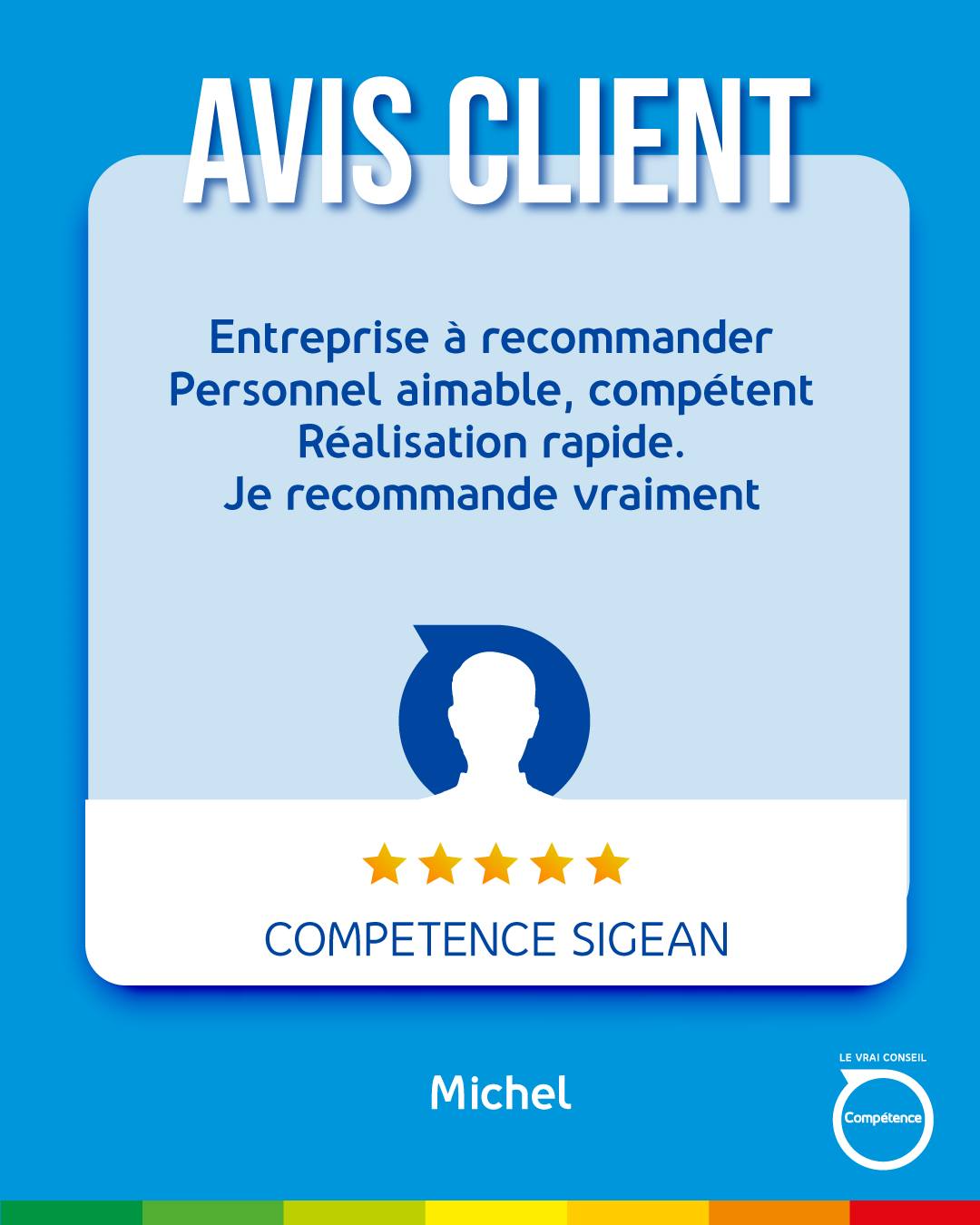 Merci à Michel pour ce retour d'expérience chez Compétence ! Continuez à nous faire part de votre avis ; chez Compétence nous sommes toujours en quête d'améliorations pour vous satisfaire !
👉Accueil | Magasins COMPETENCE
#feedback #commentaire #clients #experienceclient