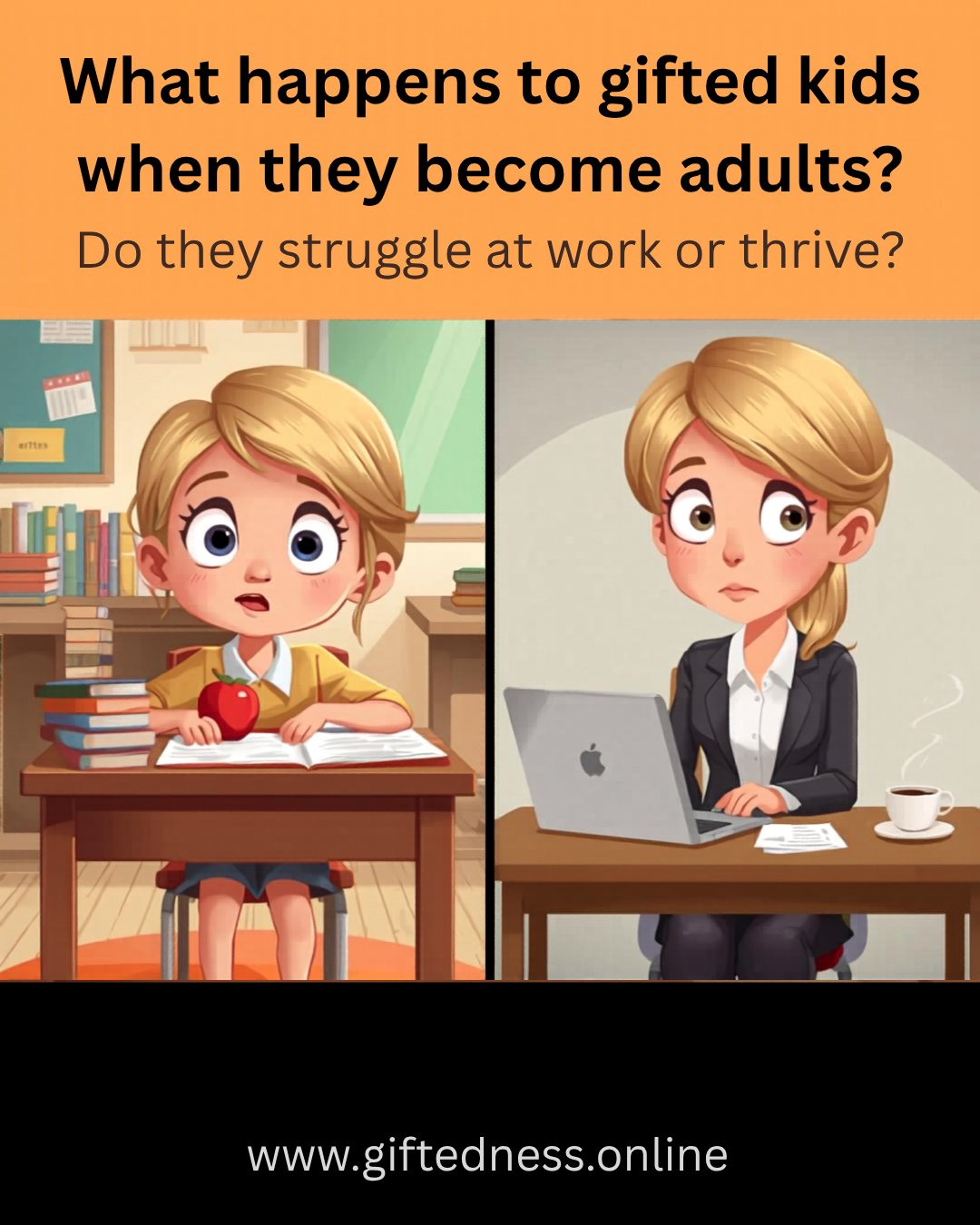 There’s a common idea that gifted people struggle later in life—especially at work.
This large review tells a different story.
Across decades of research, most gifted adults are employed, well-educated, and working in complex roles that match their abilities. Many report high job satisfaction, especially when their work offers autonomy, responsibility, and strong relationships with colleagues.
At the same time, their experiences are not uniform. Some report challenges with communication or feeling different from others, but these are not universal patterns.
One important takeaway:
Giftedness does not predict failure—and it does not guarantee success.
Like everyone else, outcomes depend on opportunity, environment, and life circumstances.
Source: Schlegler M (2022) Systematic Literature Review: Professional Situation of Gifted Adults. Front. Psychol. 13:736487
#giftedadults #giftedandtalented #giftedness #gifted #smart #achievement #GiftedAdults #jobsatisfaction #Employed