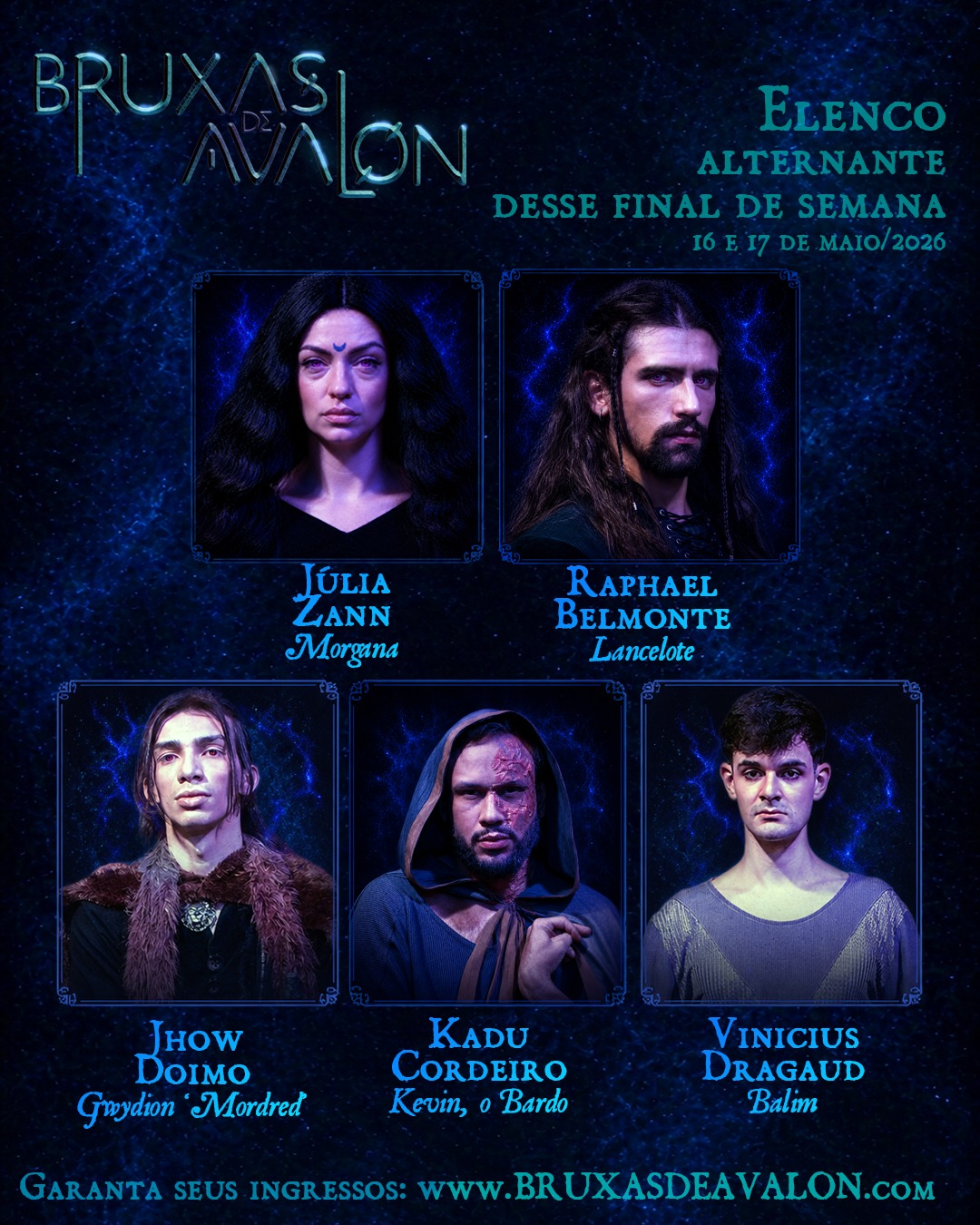 âš VocĂȘ sabe o que Ă© elenco alternante? âš
Em Bruxas de Avalon, alguns personagens contam com atores alternantes â artistas que se revezam no papel em determinados finais de semana da temporada. đ
Isso permite que diferentes intĂ©rpretes tragam novas nuances, energias e leituras para os personagens, mantendo Avalon sempre viva, pulsante e em transformação. đ
E neste final de semana, além dos nossos alternantes, o elenco se completa com:
âïž Gwenhwyfar â Lissa Pegoretti
âïž Arthur â Gustavo Dittrichi
âïž Viviane â Christiane Calderon
âïž Igraine â Bianca Ricci
âïž Morgause â Marcella Sanches
âïž PatrĂcio â Julio GouvĂȘa
âïž A Deusa â Bia Rodrigues
âš Pequena Morgana â Samantha C.
âš Pequeno Arthur e Pequeno Gwydion â VictĂłria SĂĄ
Completam o elenco: BĂĄrbara Vale (Niniane), Pedro Henrique Oliveira (Accolon), Paulo Alves (Taliesin, o Merlim da BritĂąnia), Stefanie Pegoretti (Elaine / Nimue), Pedro LeĂŁo (Uther Pendragon), CafĂ© (Gawaine), AndrĂ© Alves Cordeiro (Gorlois / Lot de Orkney), Julia Riccotta (Raven), Talita GusmĂŁo (PrĂscila) e Sarah MĂŒller (Rainha-das-Fadas).
Venha conhecer as diferentes faces de Avalon neste final de semana. đ
đïž Ingressos: www.bruxasdeavalon.com
#BruxasdeAvalon #teatro #bruxaria #asbrumasdeavalon
