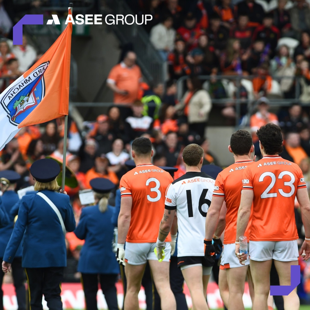 Ulster Final Weekend is Here🟠⚪
We at ASEE Group are proud to stand by @clg_ardmhacha as they gear up for the 2026 Ulster Final!
Best of luck to the team and management as they prepare for another massive day in orange and white!
Let’s go Armagh - Ard Mhacha Abú!
#ASEEGroup #ASEE #ArmaghGAA #ulsterfinal #bringtheorange #proudsponsors
