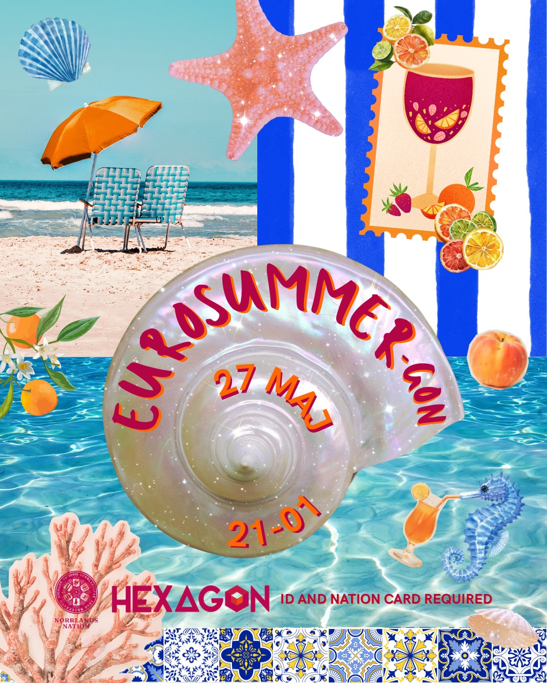 Tagga igĂ„ng sommaren pĂ„ terminens sista onsdagsklubb pĂ„ Norrlands nation! VĂ€lkomna pĂ„ EUROSUMMER-GON! đ
đ Datum: 27 maj
âïž Tid: 21-01
đŹ Plats: Discot
đș Pris:
Gratis för alla fram till 22:00, dÀrefter 80 kr.
Gratis hela kvÀllen för medlemmar av Norrlands nation.
ID och nationskort krÀvs.
___
Let's get the summer party started with the last Wednesday club of the semester at Norrlands Nation! Welcome to EUROSUMMER-GON! đ
đ Date: May 27th
âïž Time: 21-01
đŹ Place: Discot
đș Price:
Free for all until 22:00, then 80 SEK.
Free for members of Norrlands Nation all night.
ID and nation card required.