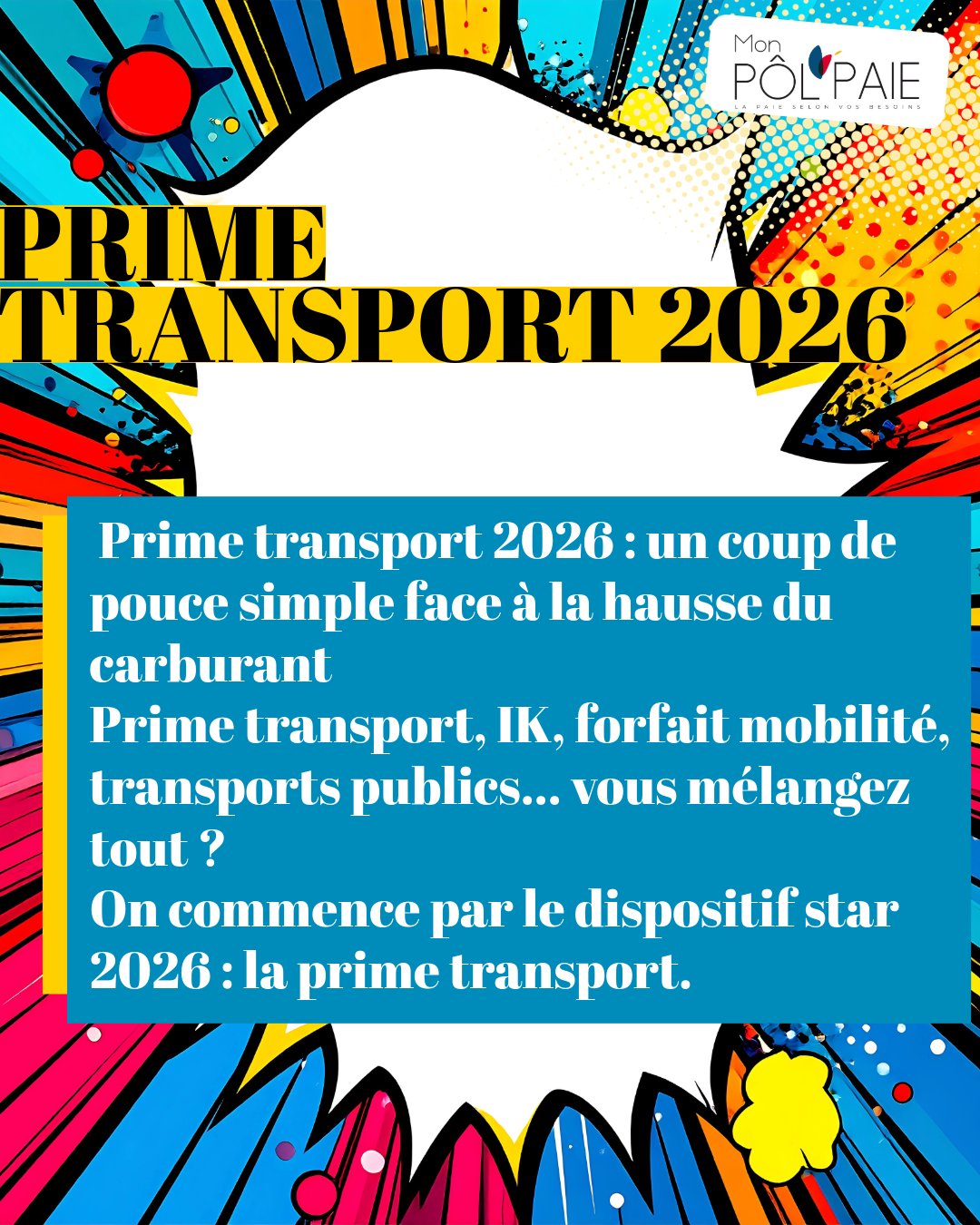 🚗 Prime transport 2026 : un coup de pouce simple face à la hausse du carburant
😵 Prime transport, IK, forfait mobilité, transports publics… vous mélangez tout ?
🤗 On vous explique tout
👉 Episode 1: le dispositif star 2026, la prime transport.
#Monpolpaie #primetransport #indemnites #toulon