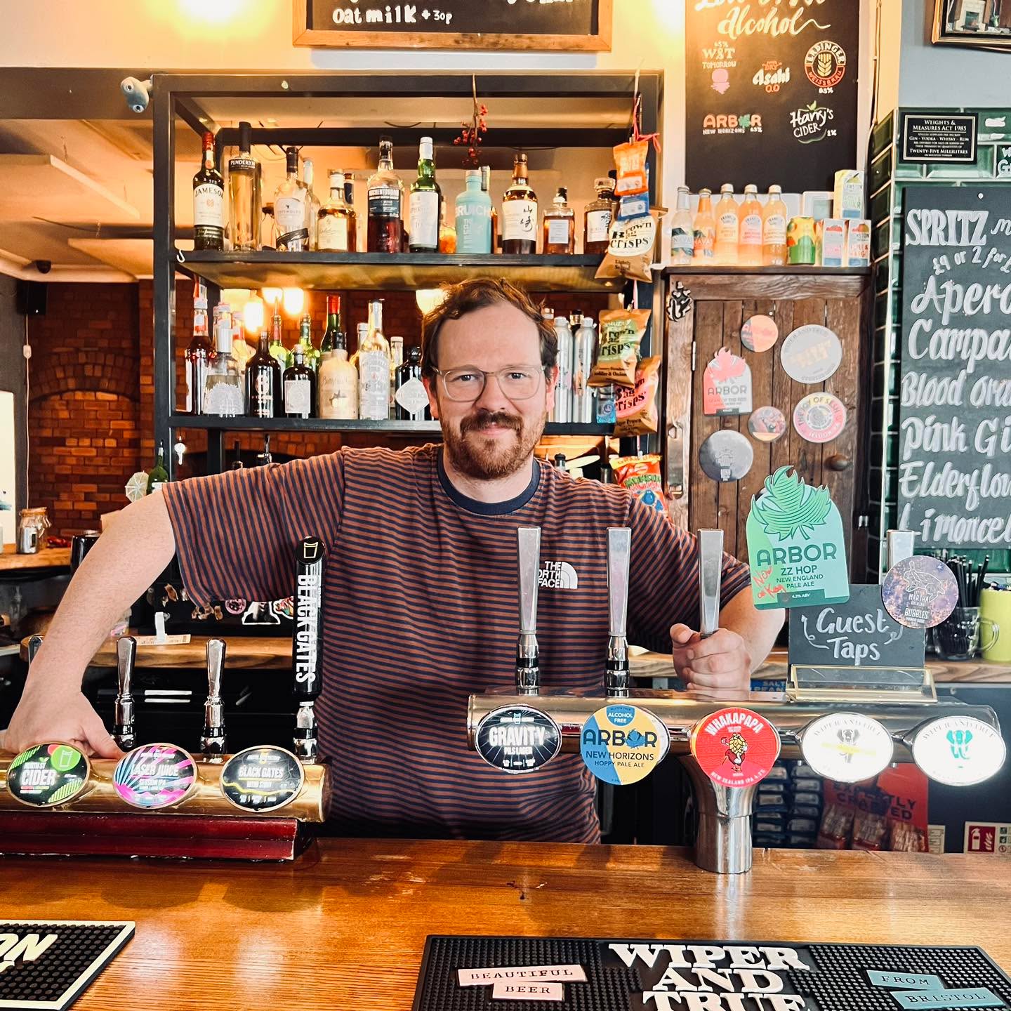 Welcome to Steve, our new GM!
Favourite tipple: real ale, red wine
Karaeoke go to: limp bizkit, break stuff
Best bar skill: brews his own beer!
.
.
.
#bristolpubs #meettheteam #thegreenbank #pubsofbristol #barstaff