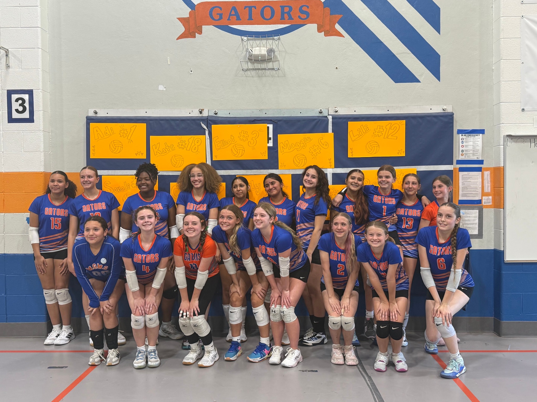 Our MGMS Gators played so hard on the volleyball court this season!! We are so proud of all of them, and what they have accomplished!!