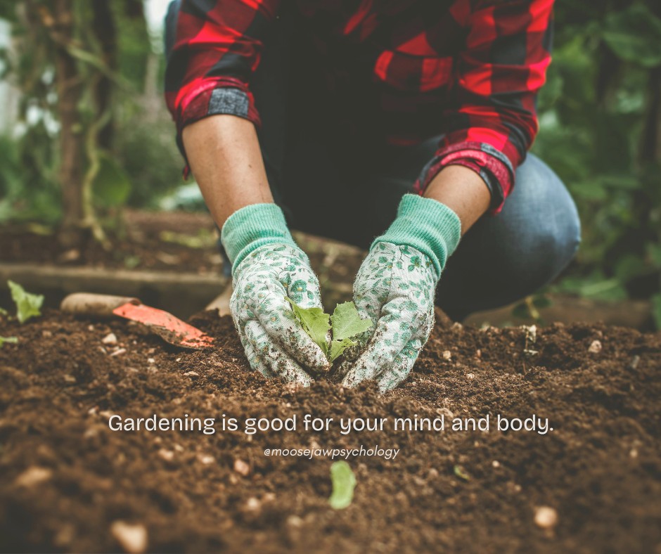 🌿 Gardening is GOOD for mental health... and here’s why:
Spending time outdoors, moving your body, and focusing on simple tasks like planting, watering, or weeding can help reduce stress and quiet a busy mind.
Gardening also gives us a sense of routine, accomplishment, and connection to nature, all things that can positively support emotional well-being.
So if you’ve been thinking about getting your hands dirty this weekend, this might be your sign.
#GreenThumb | #PlayInTheDirt | #MindAndBody