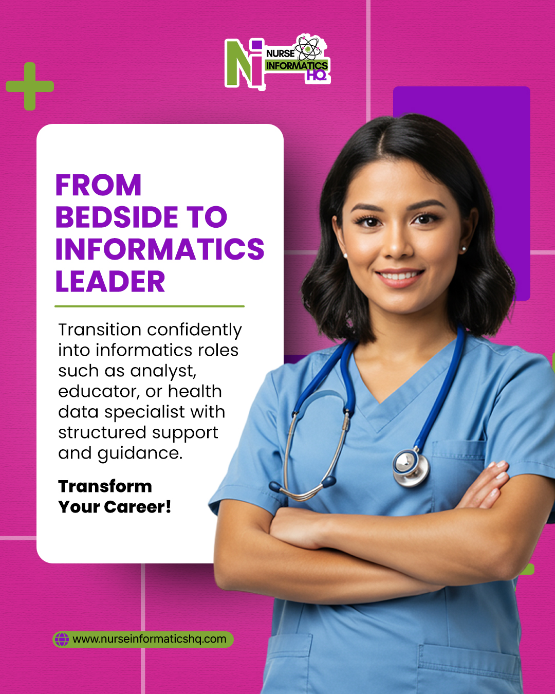From bedside to informatics leader 👩⚕️💻
Take the next step in your nursing career with structured support designed to help you transition into roles like analyst, educator, or health data specialist.
Build new skills, grow your confidence, and transform your future in healthcare.
🌐 www.nurseinformaticshq.com
#NurseInformatics #HealthcareCareers #NursingLeadership #HealthData #CareerGrowth #NurseEducation #HealthcareInnovation #ProfessionalDevelopment #FutureOfNursing #Nurses
