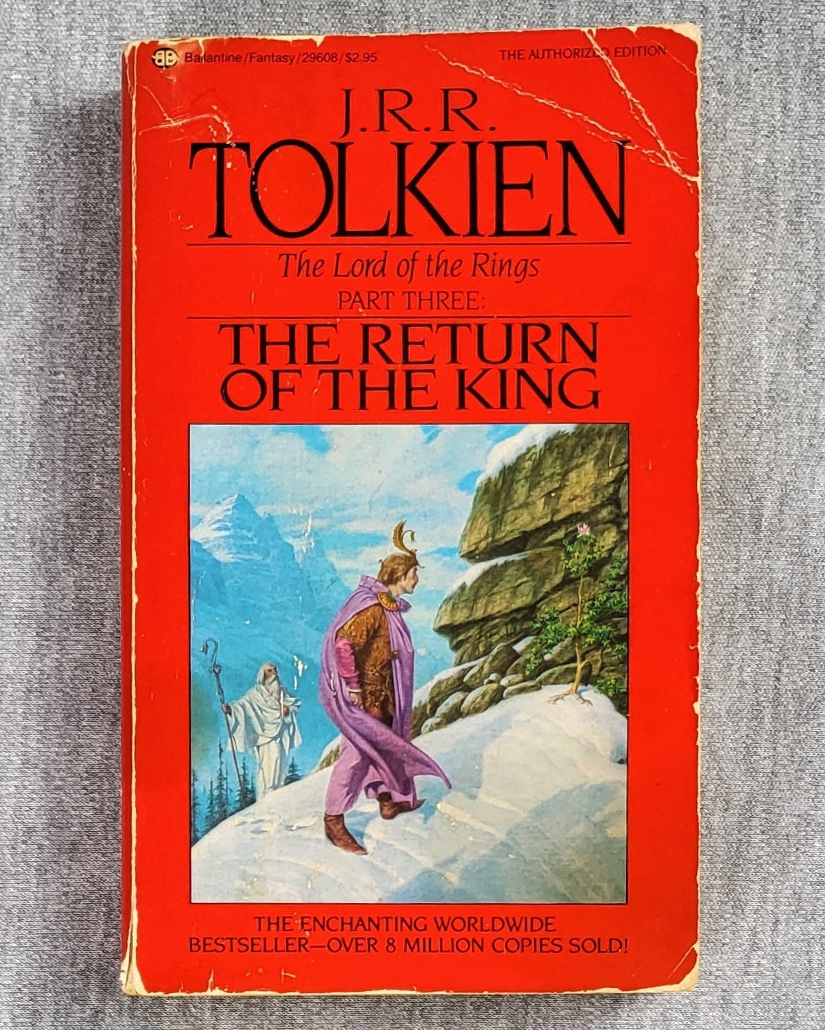 For the Tolkien shelf, the fantasy reader, or the next journey back to Gondor.
The Return of the King, 1981 Ballantine Silver Jubilee Edition. Vintage paperback, honest wear, plenty of old-book charm.
Now listed at TiltedBooks.com.
#VintageFantasy #Tolkien #UsedBooks #BooksForSale