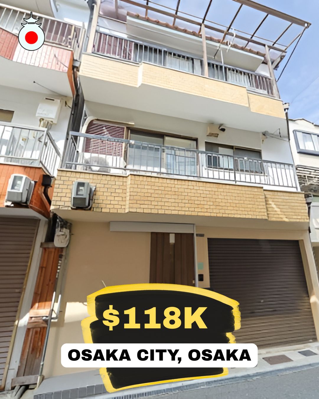 For Sale: 2LDK House in Osaka City, Osaka Prefecture🏯
Nishinari Ward
Price: 18,800,000 円 (Approximately $118,000 USD)
Layout: 2LDK (2 rooms + Living/Dining/Kitchen)
Building Area: 68.52m²
Land Area: 30.29m²
Year Built: January 1990
Access: Nishitenkachaya Station | 2 Minute Walk
For full details and personalized guidance, click the link in the bio to reach our website, or contact us directly through Instagram. We will be happy to provide all the information you need. 🔑
https://www.omoroiosaka.com/ #708 Week 89 Showcase
--------
Note:
Please be advised that currency exchange rates are subject to fluctuation, and consequently, the price of the property may vary over time. The prices indicated in the accompanying image and description reflect the prevailing rates and values at the time of the original posting.
It is important to note that while we showcase exceptional properties, we are an independent entity representing buyers seeking their dream homes in Japan and are not affiliated with the original listing company.
Furthermore, while all properties are believed to be available at the time of posting, real estate listings can change rapidly, and therefore, the future availability of this specific property cannot be guaranteed.
📢 Ad/Advertisement – This post introduces a property currently for sale in Japan. Omoroi Osaka is not the listing broker or licensed real estate company. This is for informational and promotional purposes only. この投稿は広告です。日本で現在販売中の物件を紹介していますが、Omoroi Osakaは元付業者でも宅建業者でもありません。本投稿は情報提供および宣伝を目的としたものです。
#OsakaHouseForSale
#OsakaRealEstate
#OsakaProperty
#JapanRealEstate
#HouseInOsaka
#OsakaCityLiving
#JapanPropertyForSale
#KansaiRealEstate
#BuyPropertyInJapan
#osakahome
#omoroiosaka